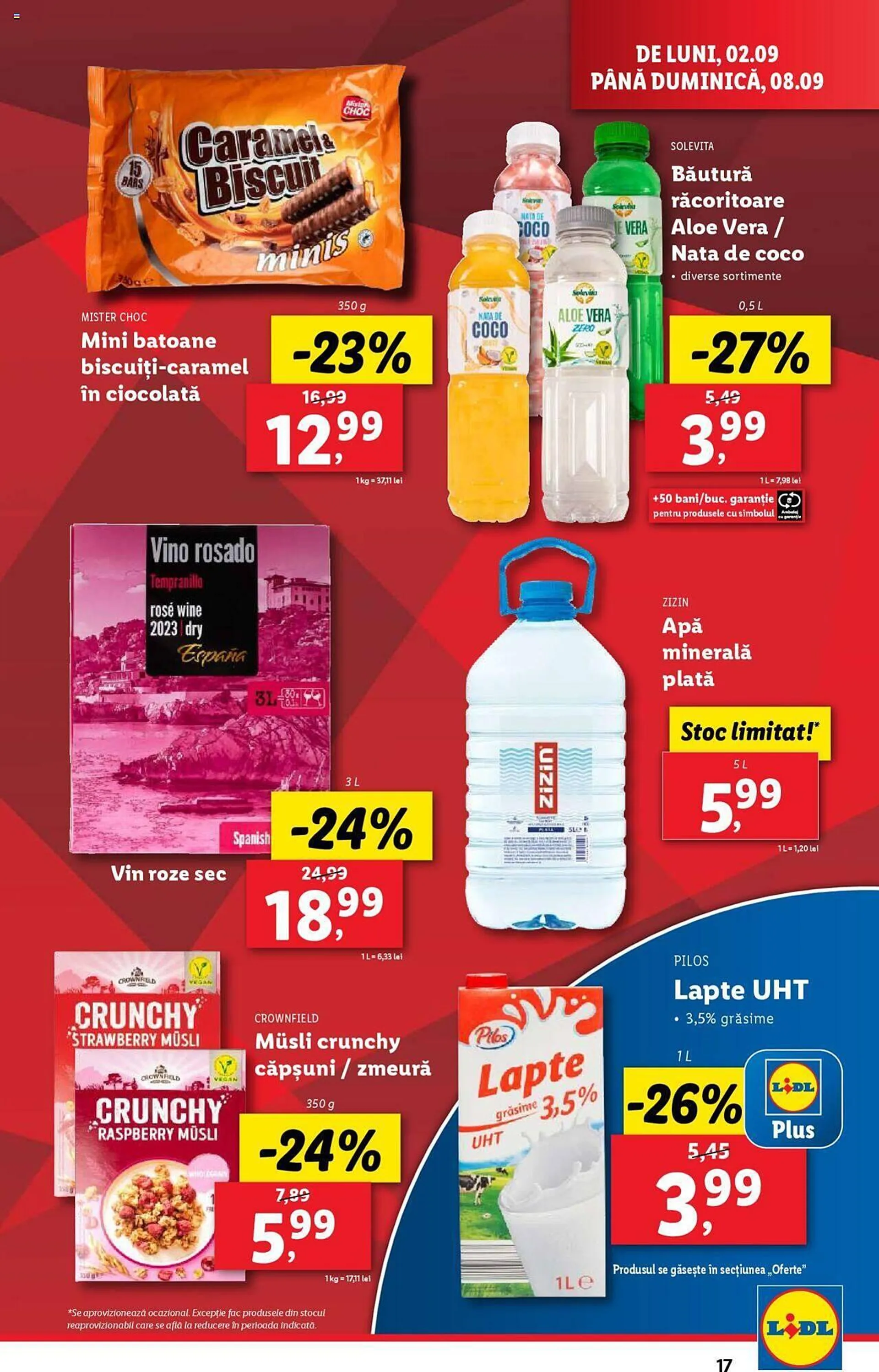 Catalog Catalog Lidl de la 2 septembrie până la 8 septembrie 2024 - Revista Pagina 17