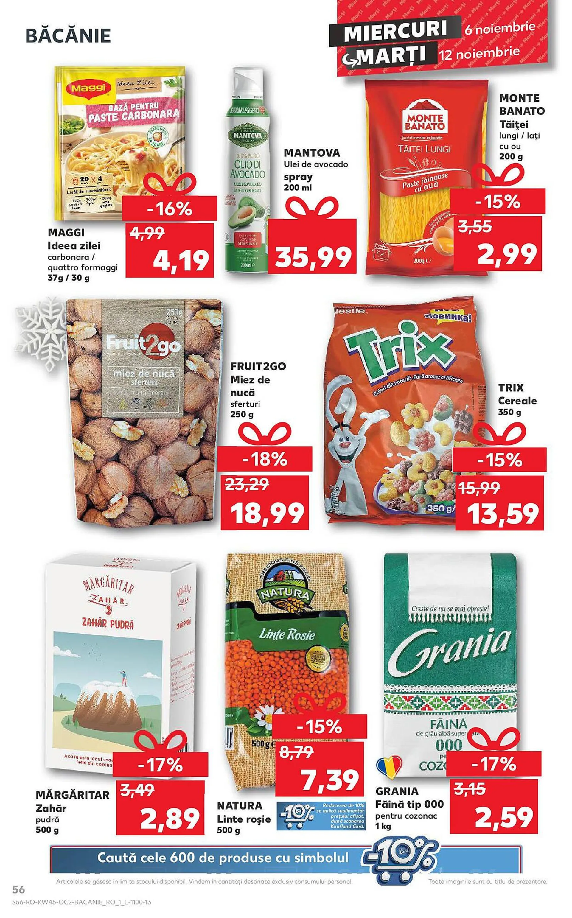 Catalog Catalog Kaufland de la 5 noiembrie până la 10 noiembrie 2024 - Revista Pagina 56