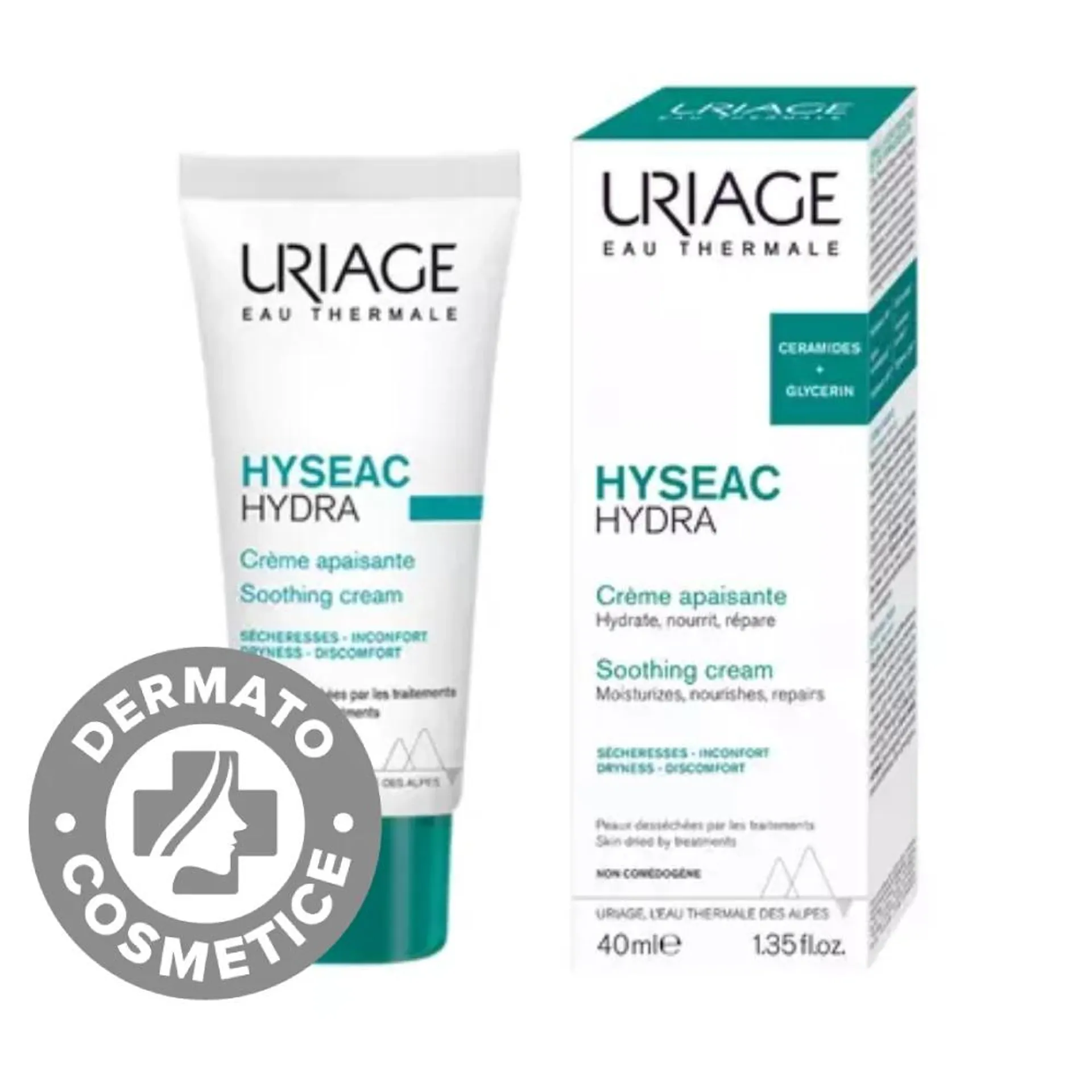 Crema calmanta Hydra Hyseac, 40ml, Uriage