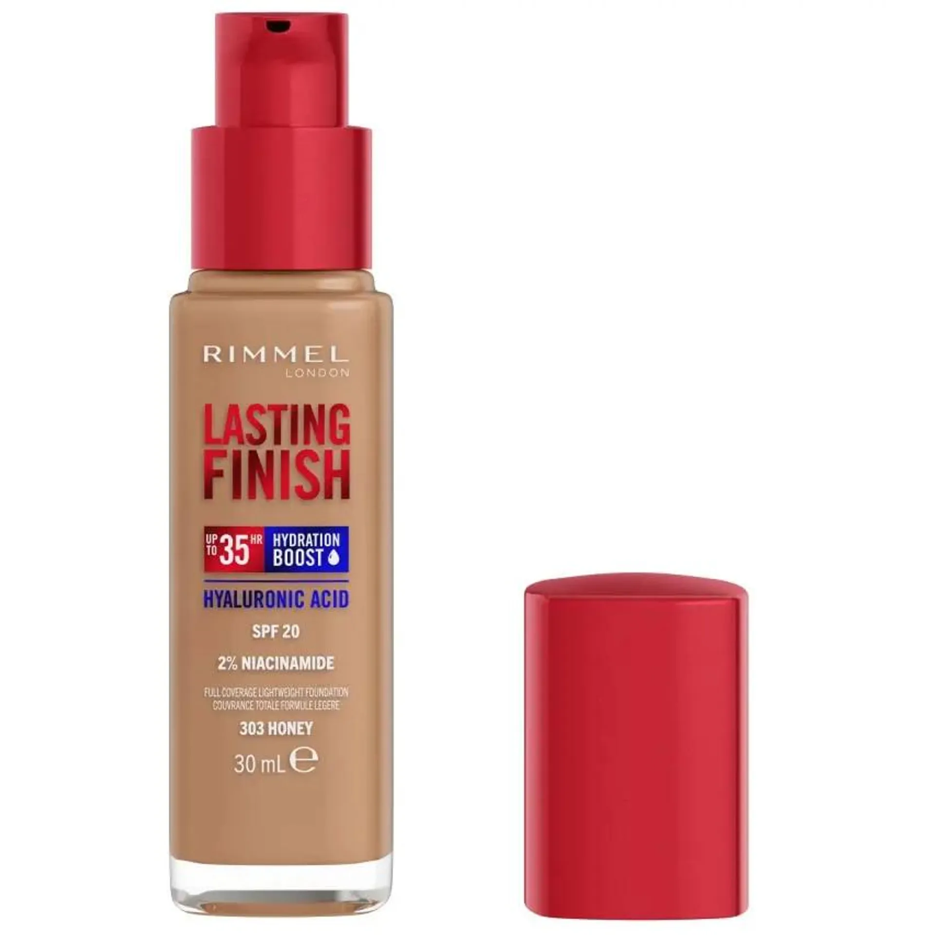 Fond de ten Rimmel Lasting Finish 35H 303 Honey, 30 ml