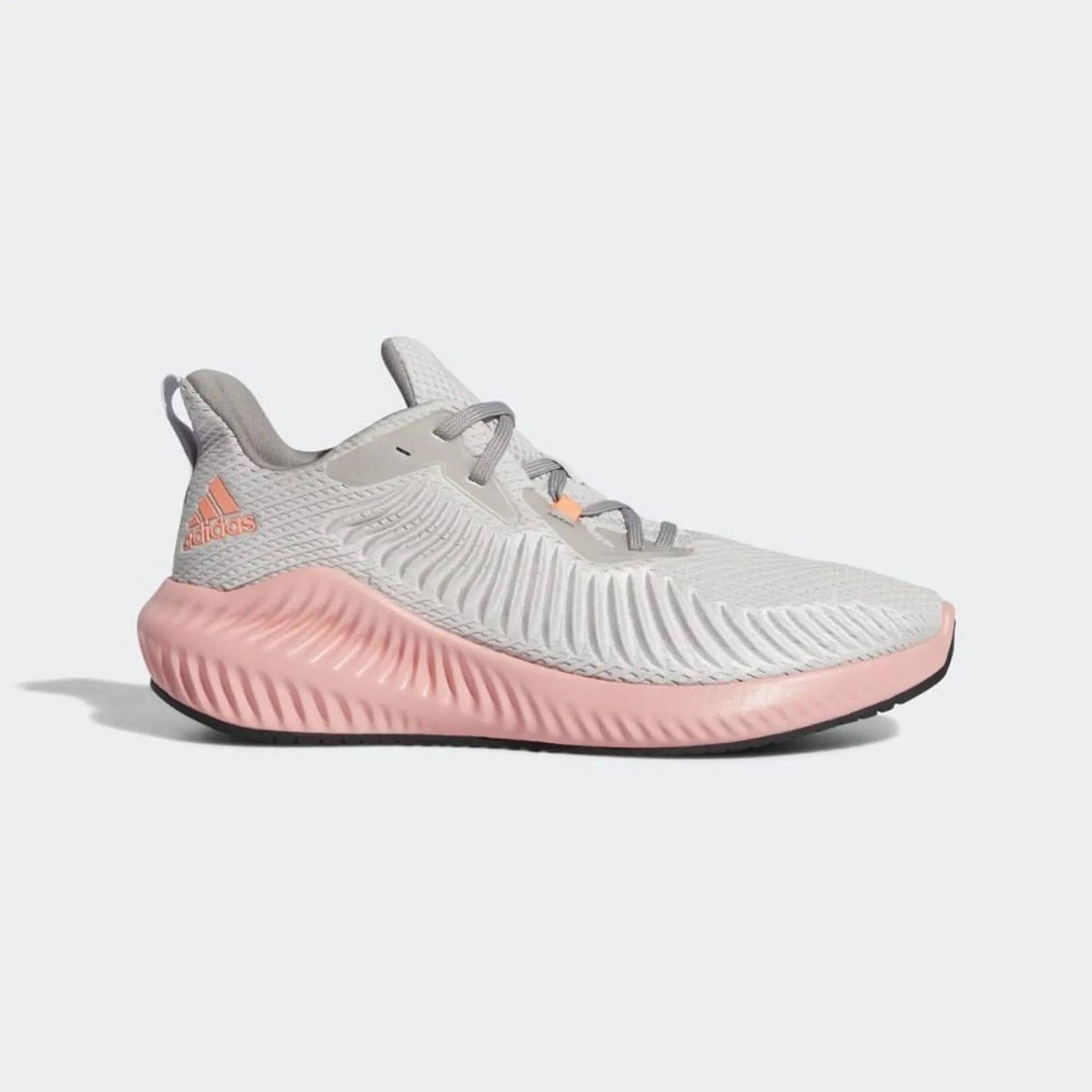 Adidasi Alergare Dama Adidas Alphabounce+ Gri/Roz/Corai