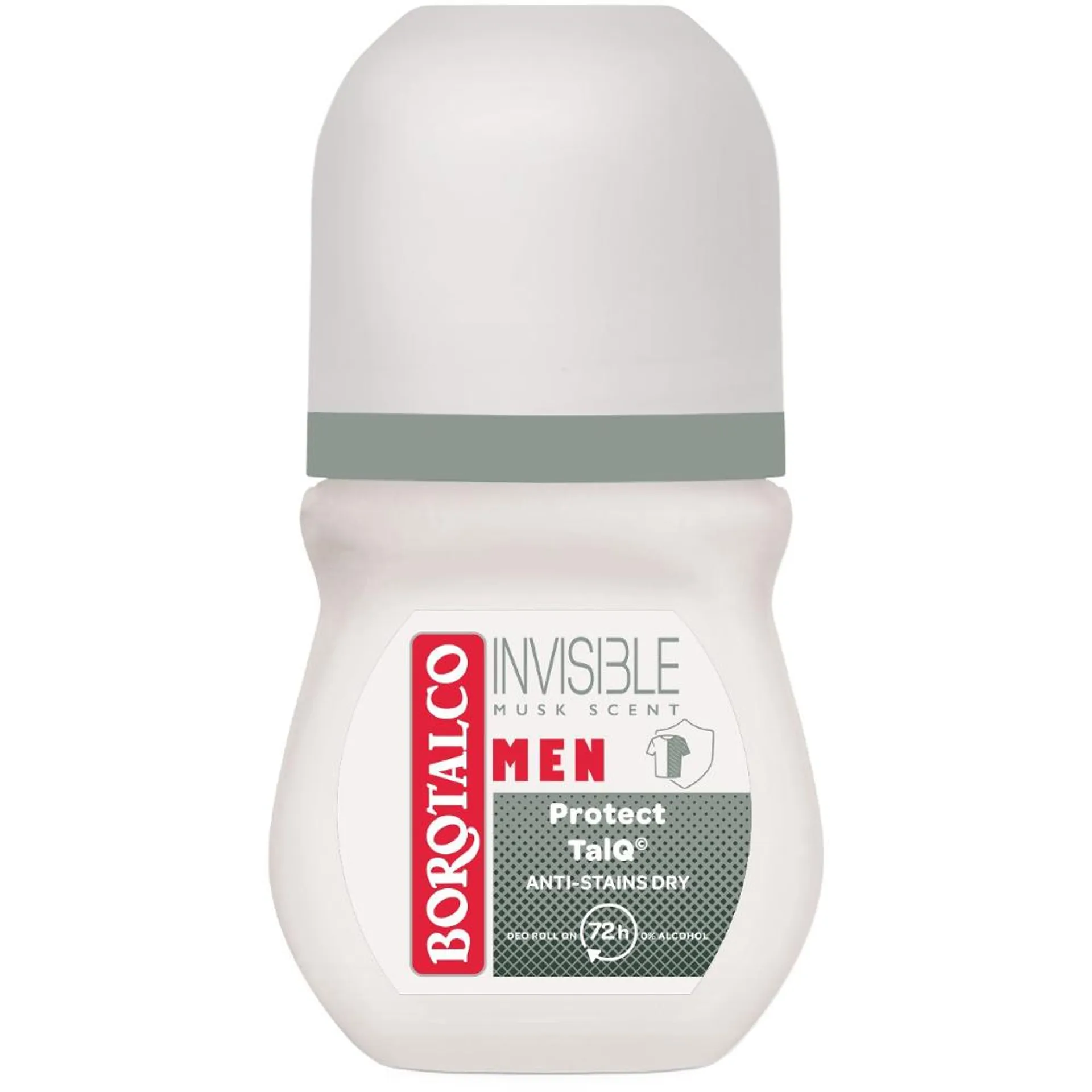 Deodorant Roll-on Borotalco Men Invisible, 50 ml