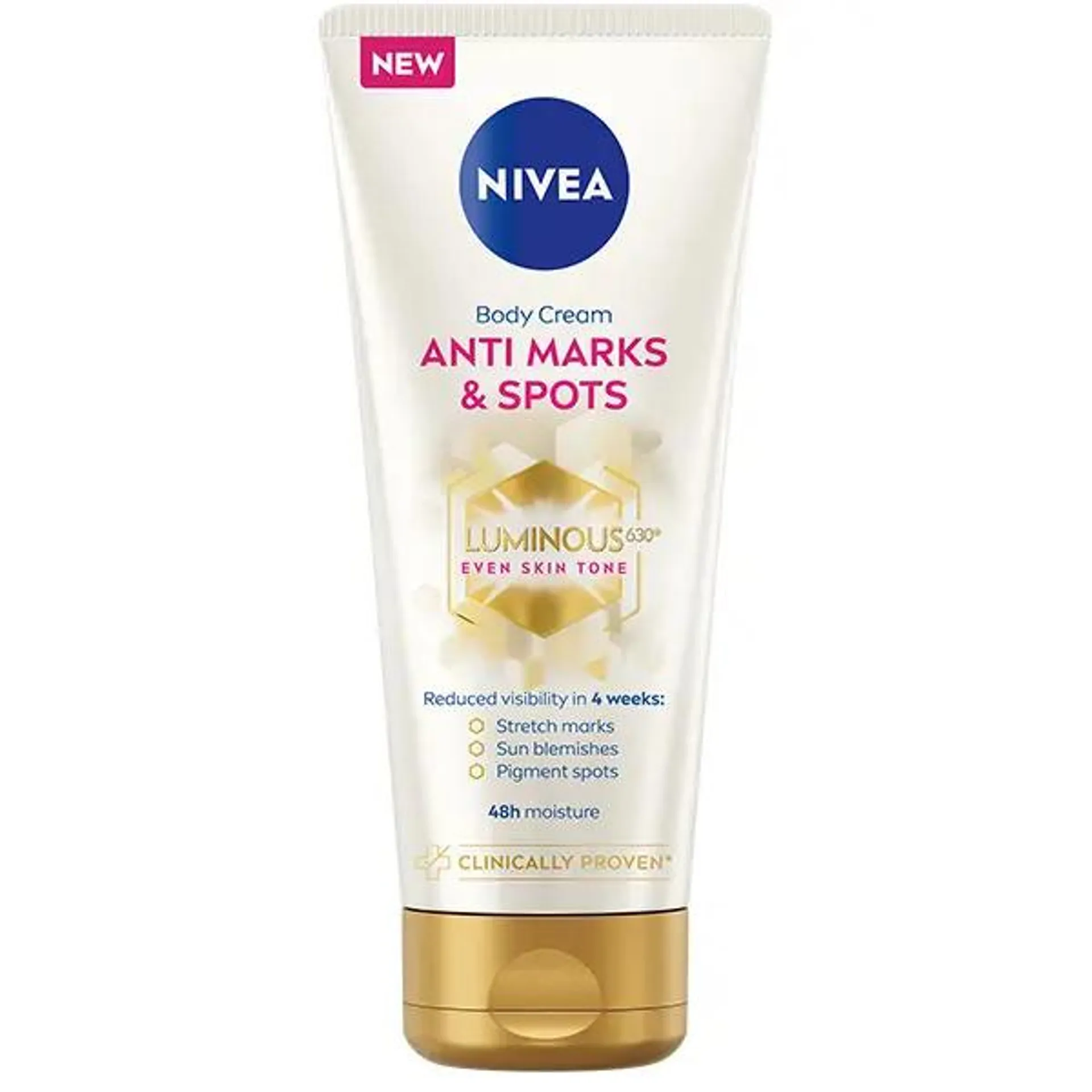 Crema de corp anti-vergeturi si anti-pete Nivea Luminous630, 200 ml