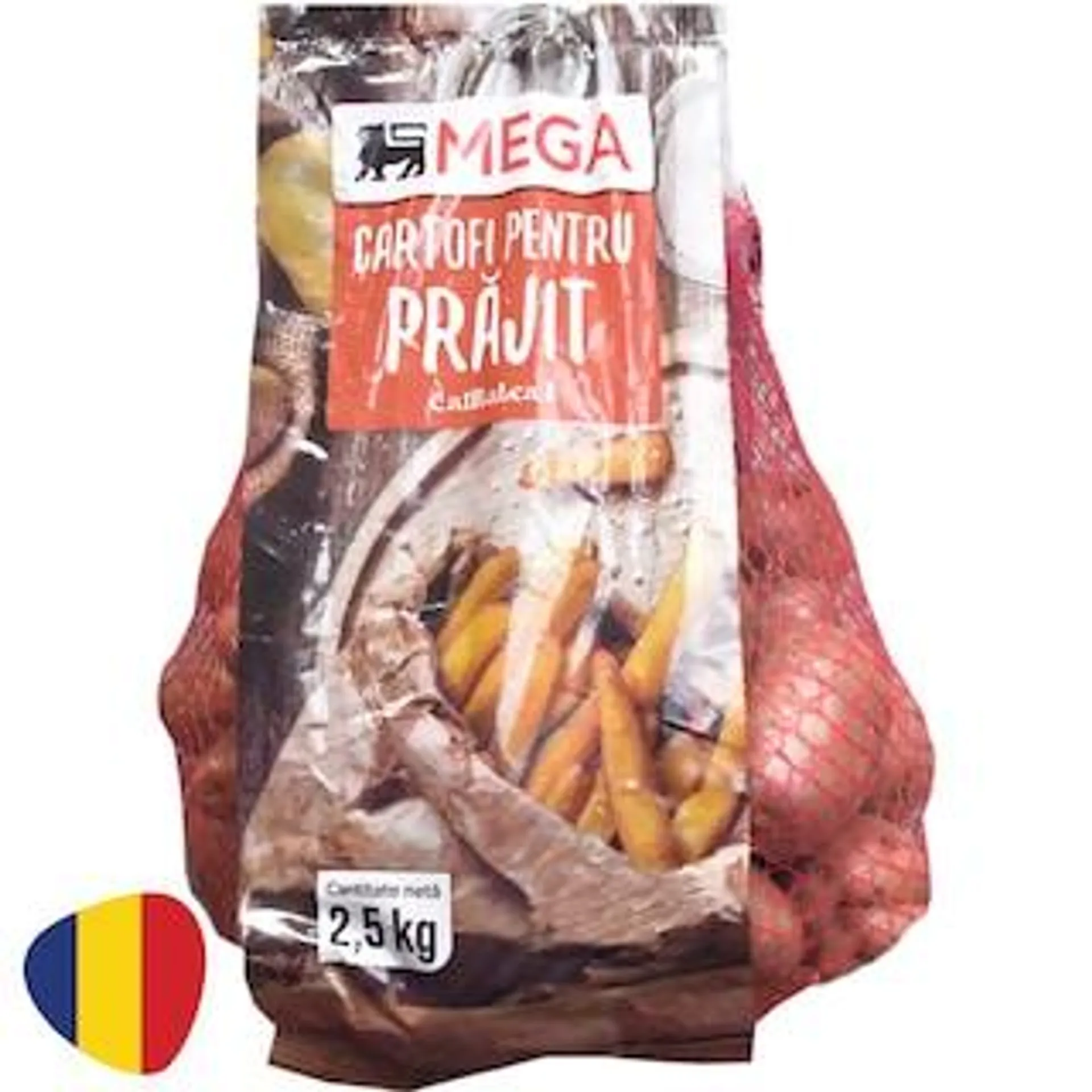 MEGA | Cartofi pentru prajit 2.5kg