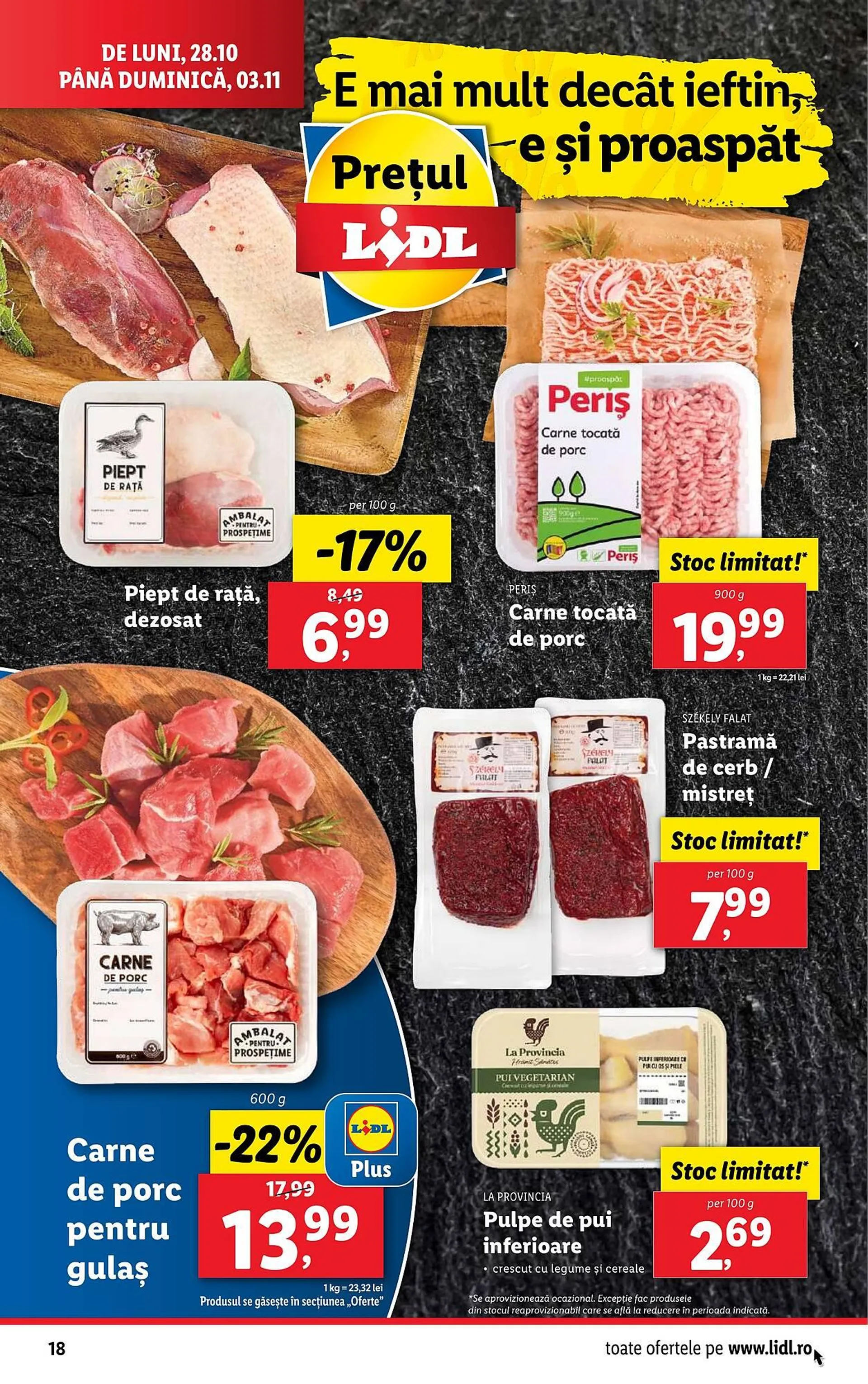 Catalog Catalog Lidl de la 28 octombrie până la 3 noiembrie 2024 - Revista Pagina 18