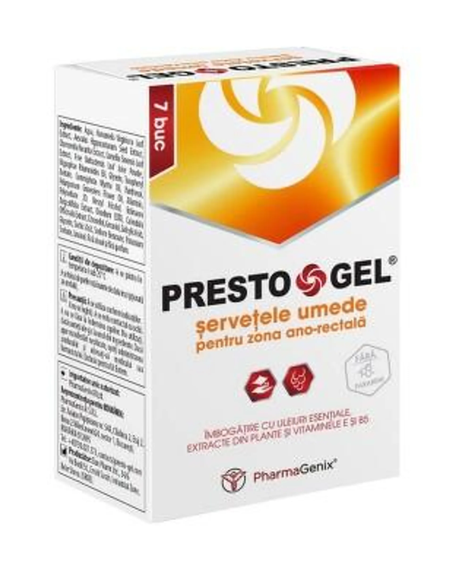 PRESTOGEL? SERVETELE UMEDE 7 BUCATI