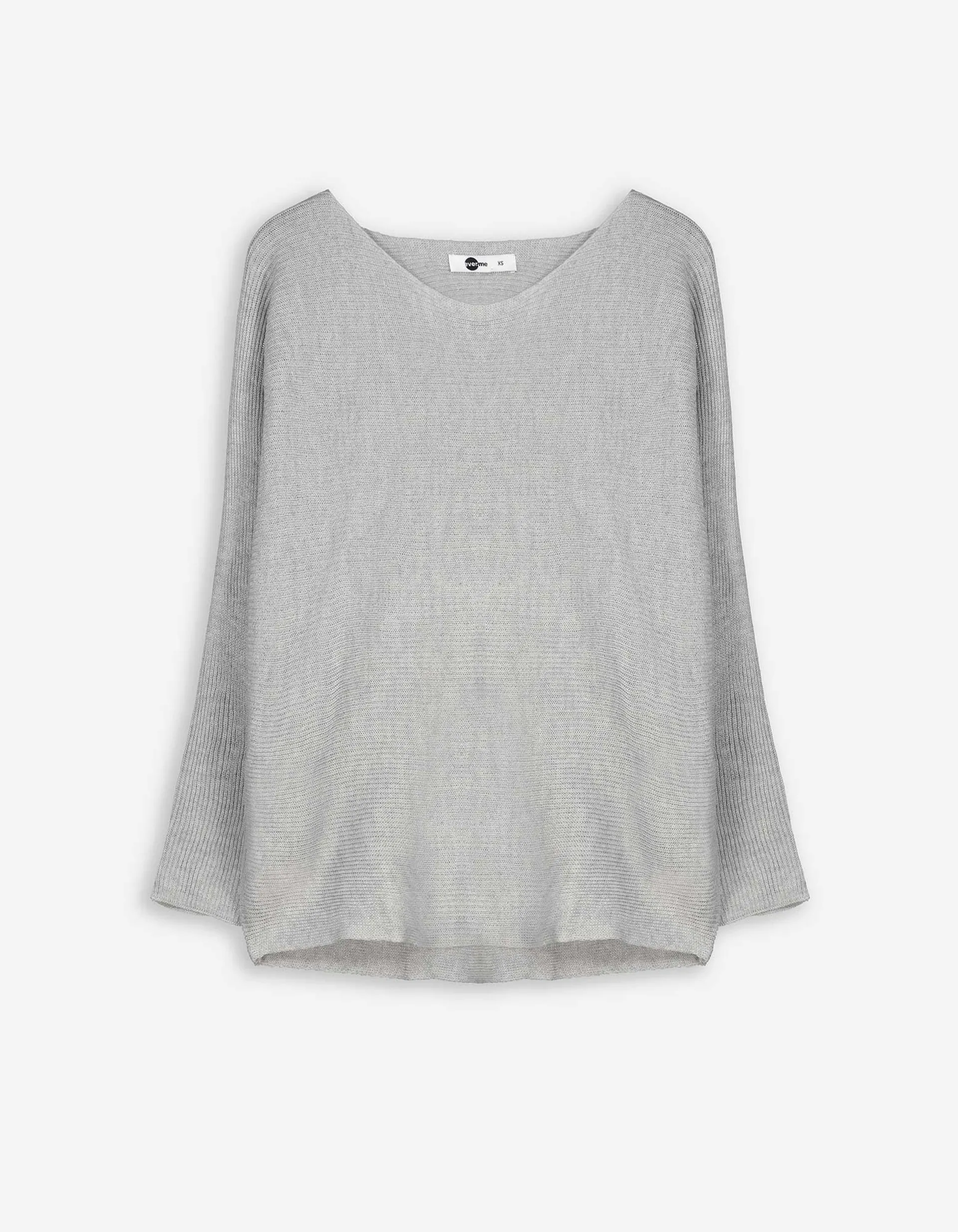 Maglione - Maniche spioventi - grigio