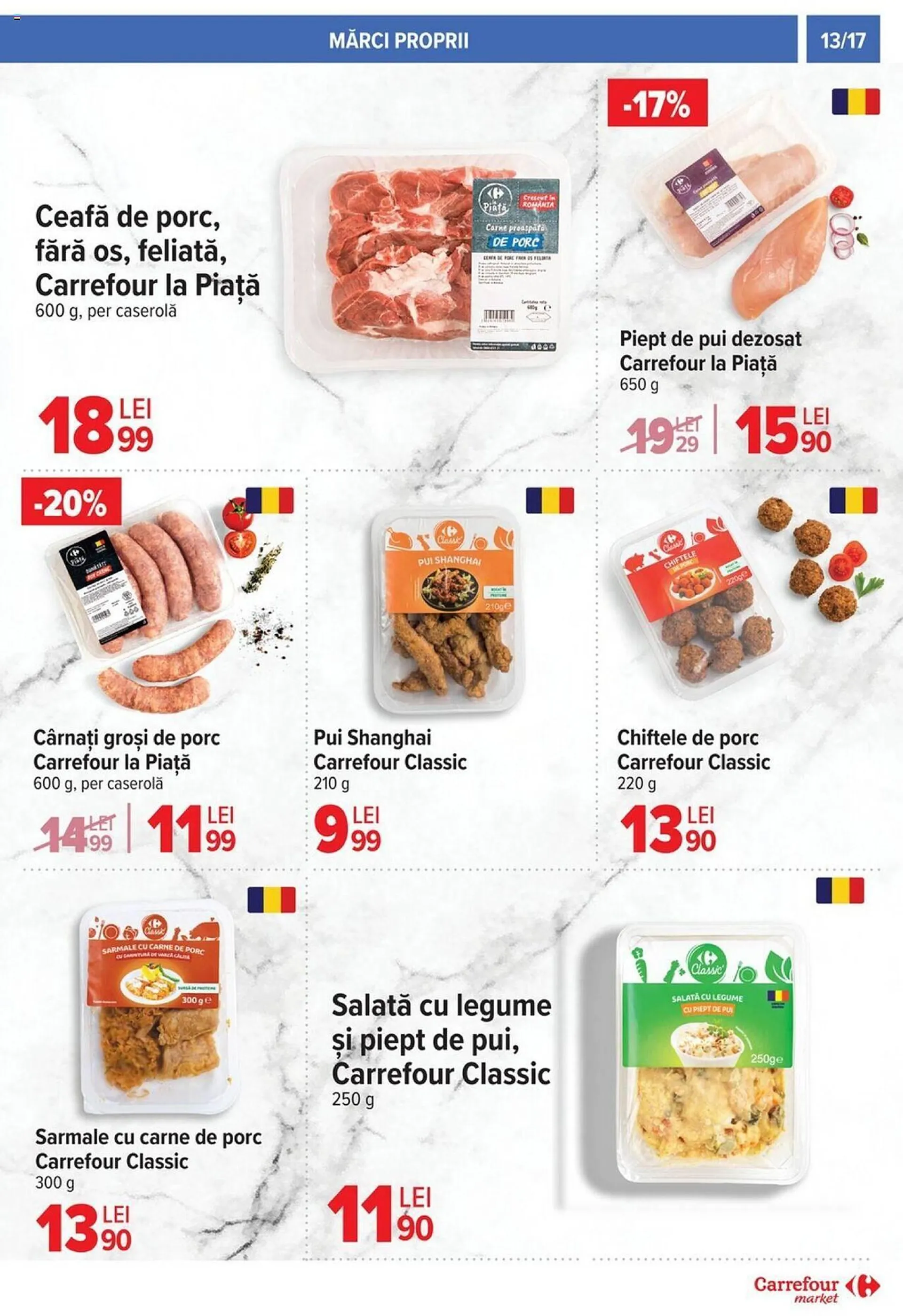 Catalog Catalog Carrefour Market de la 16 octombrie până la 29 octombrie 2024 - Revista Pagina 13