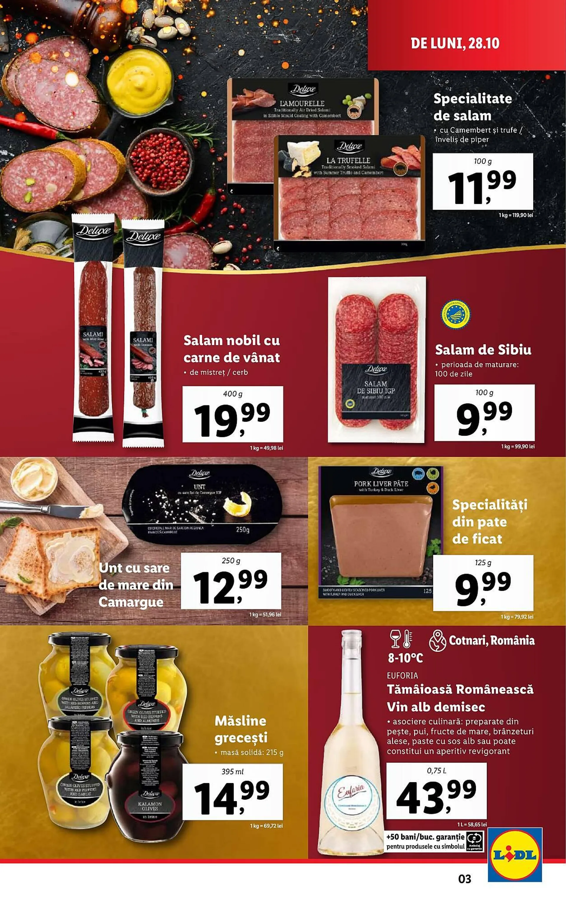 Catalog Catalog Lidl de la 28 octombrie până la 3 noiembrie 2024 - Revista Pagina 3