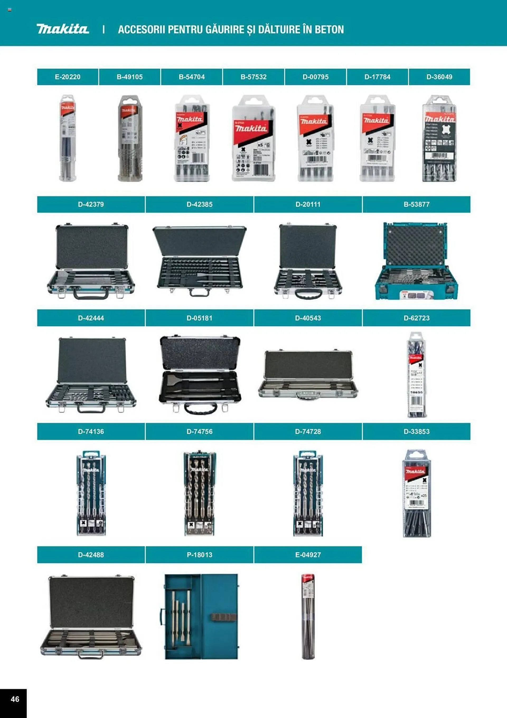 Catalog Сatalog Makita de la 25 martie până la 31 decembrie 2024 - Revista Pagina 46
