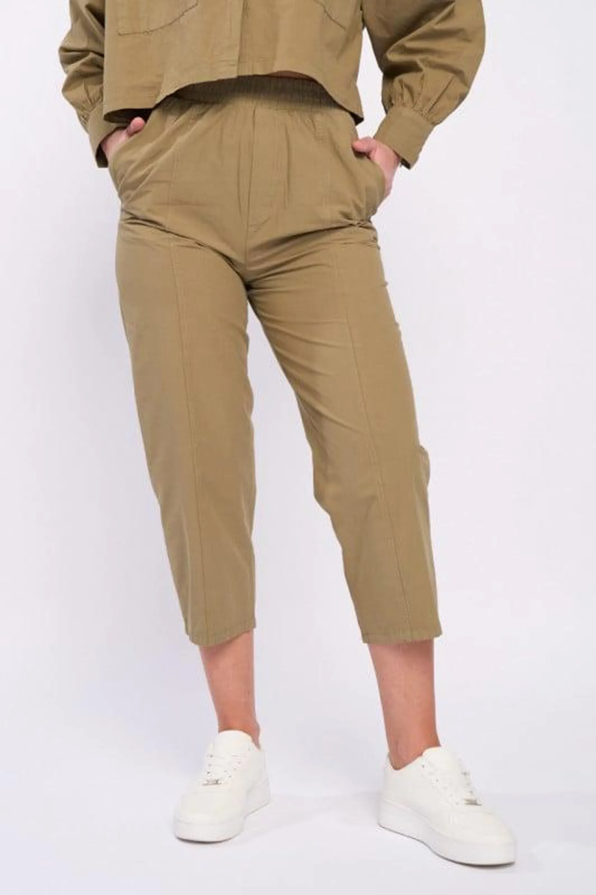 Manche Paris - Pantaloni dama de culoare uniforma