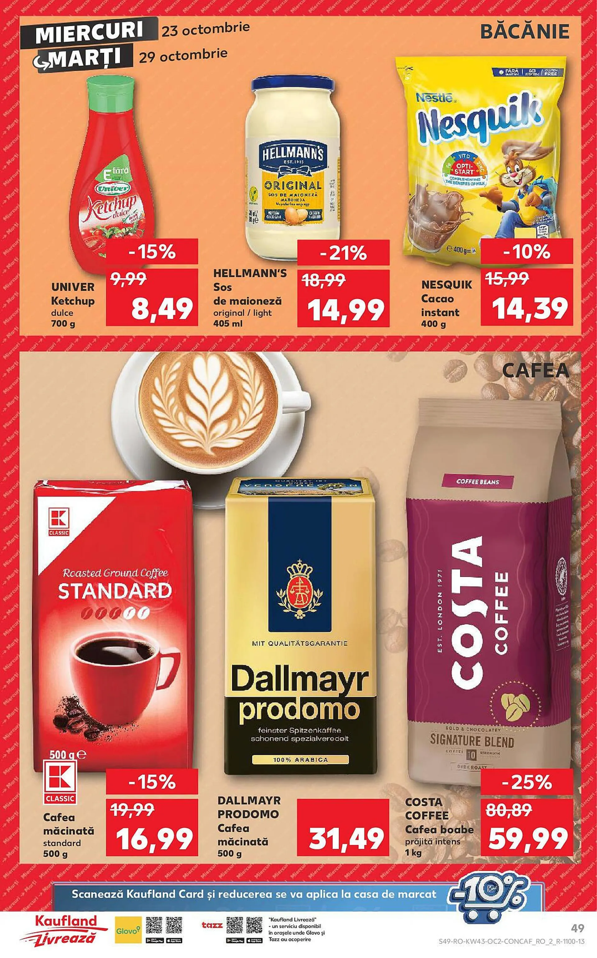 Catalog Catalog Kaufland de la 23 octombrie până la 29 octombrie 2024 - Revista Pagina 49