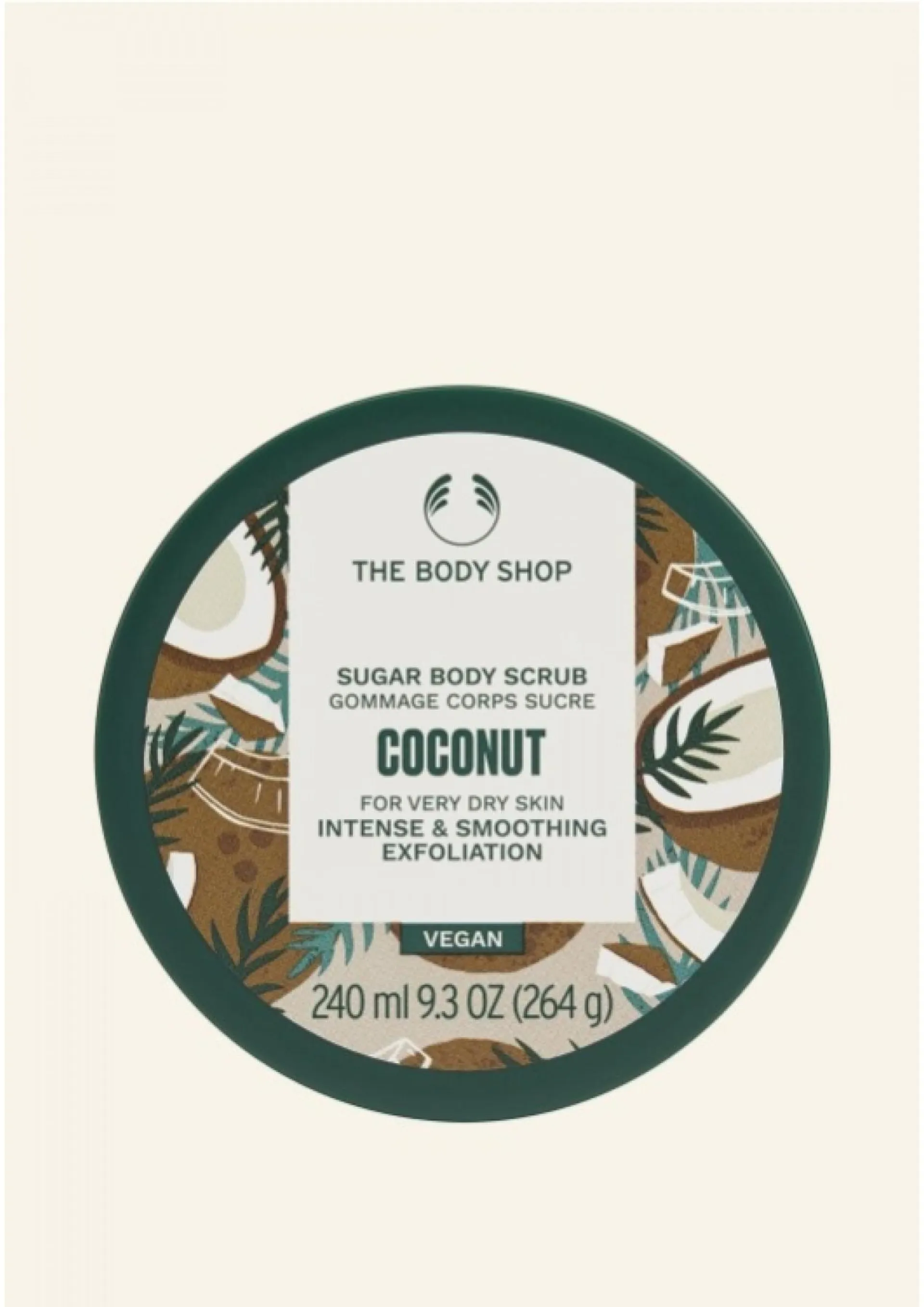 Exfoliant pentru corp Coconut 240 ml