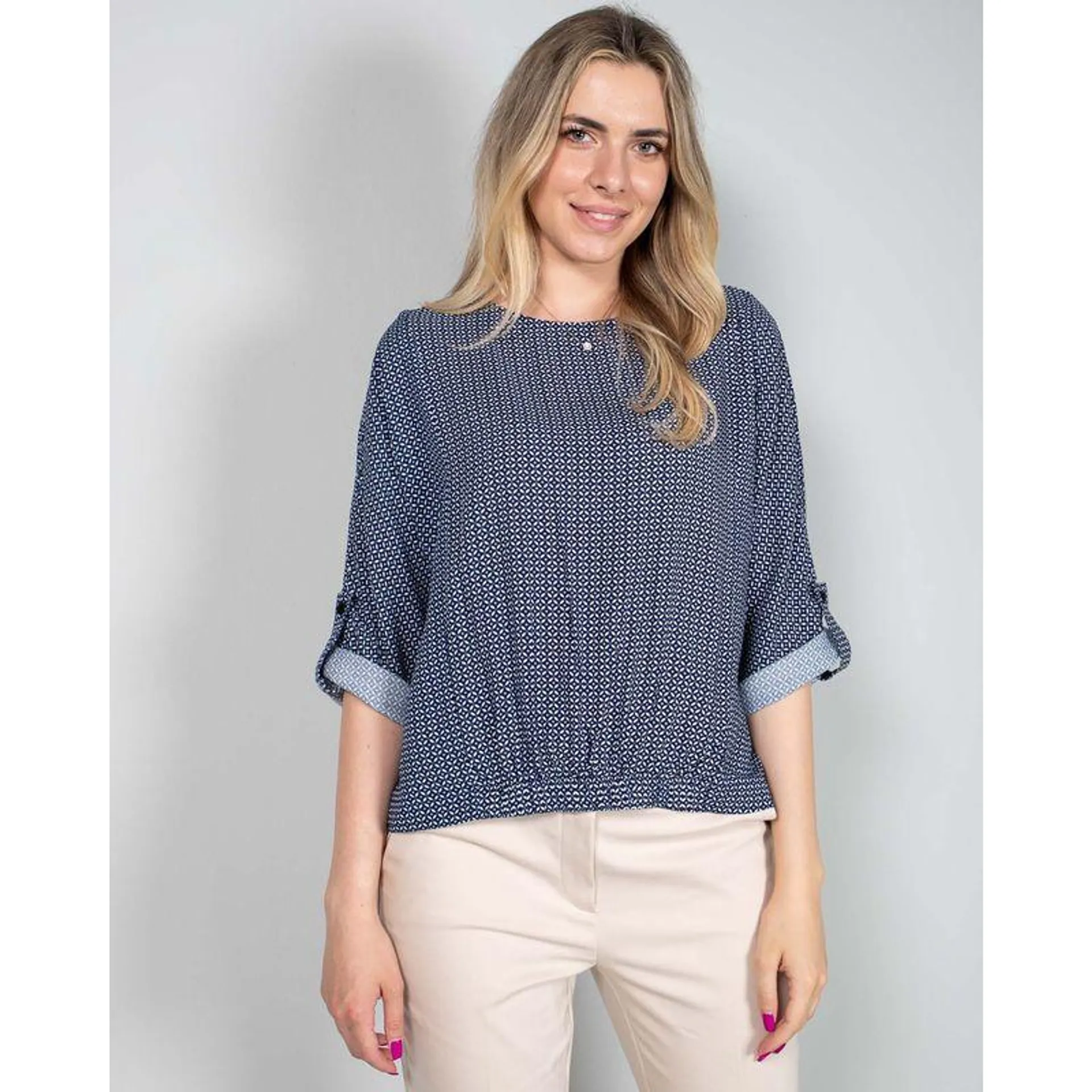 Bluza casual cu maneci ajustabile 24ZEN04005