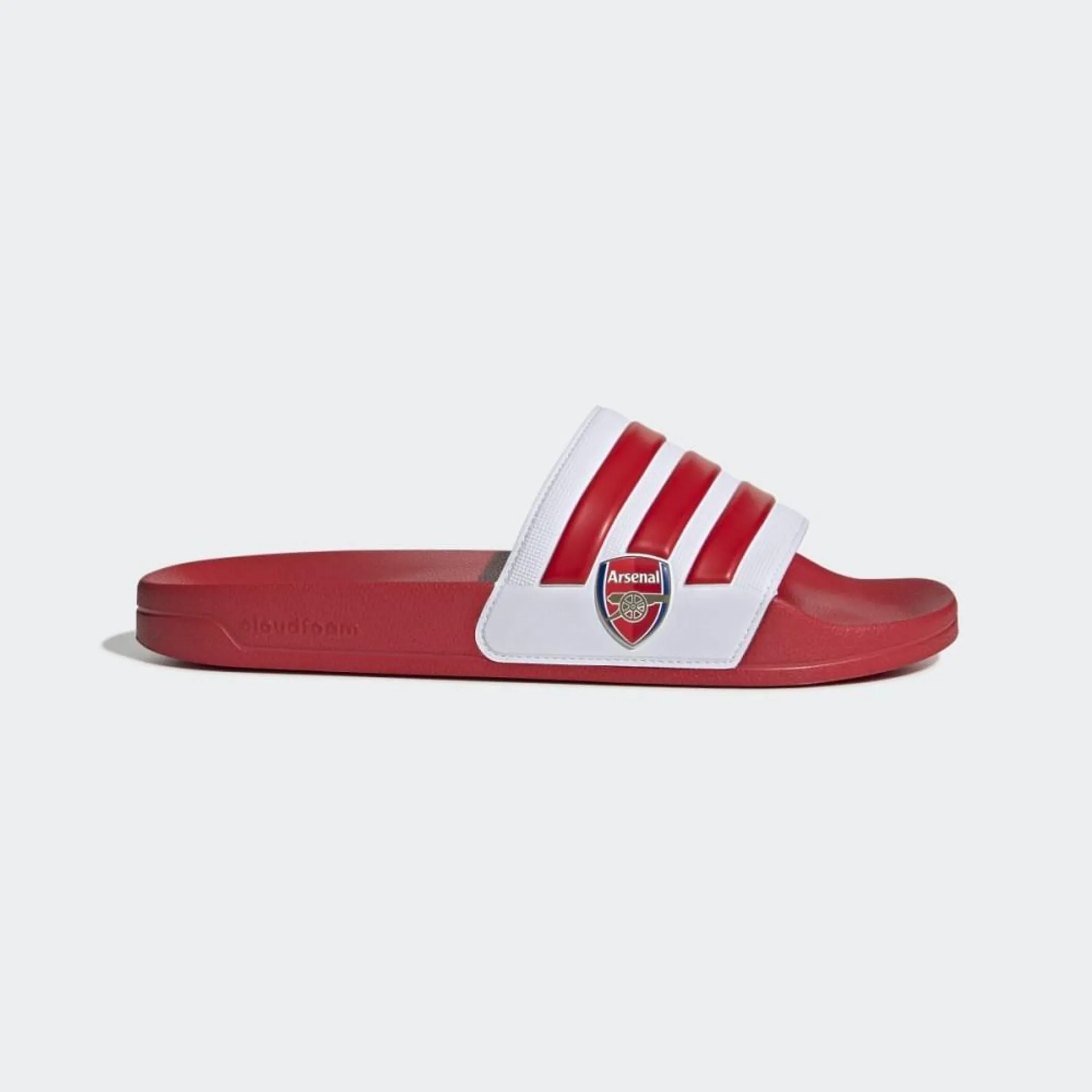 Adidasi Originals Barbati Adidas Adilette Shower Slides Rosii Inchis/Rosii Inchis/Albi