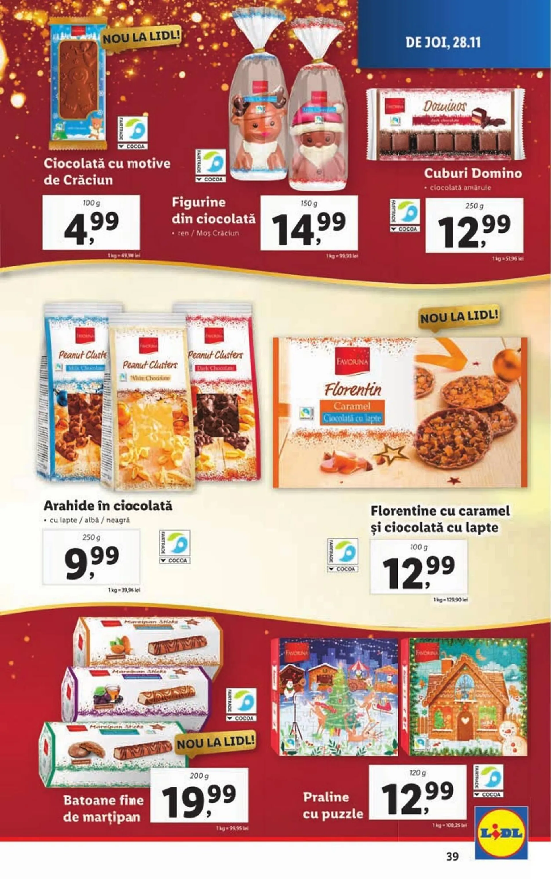 Catalog Catalog Lidl de la 25 noiembrie până la 1 decembrie 2024 - Revista Pagina 39