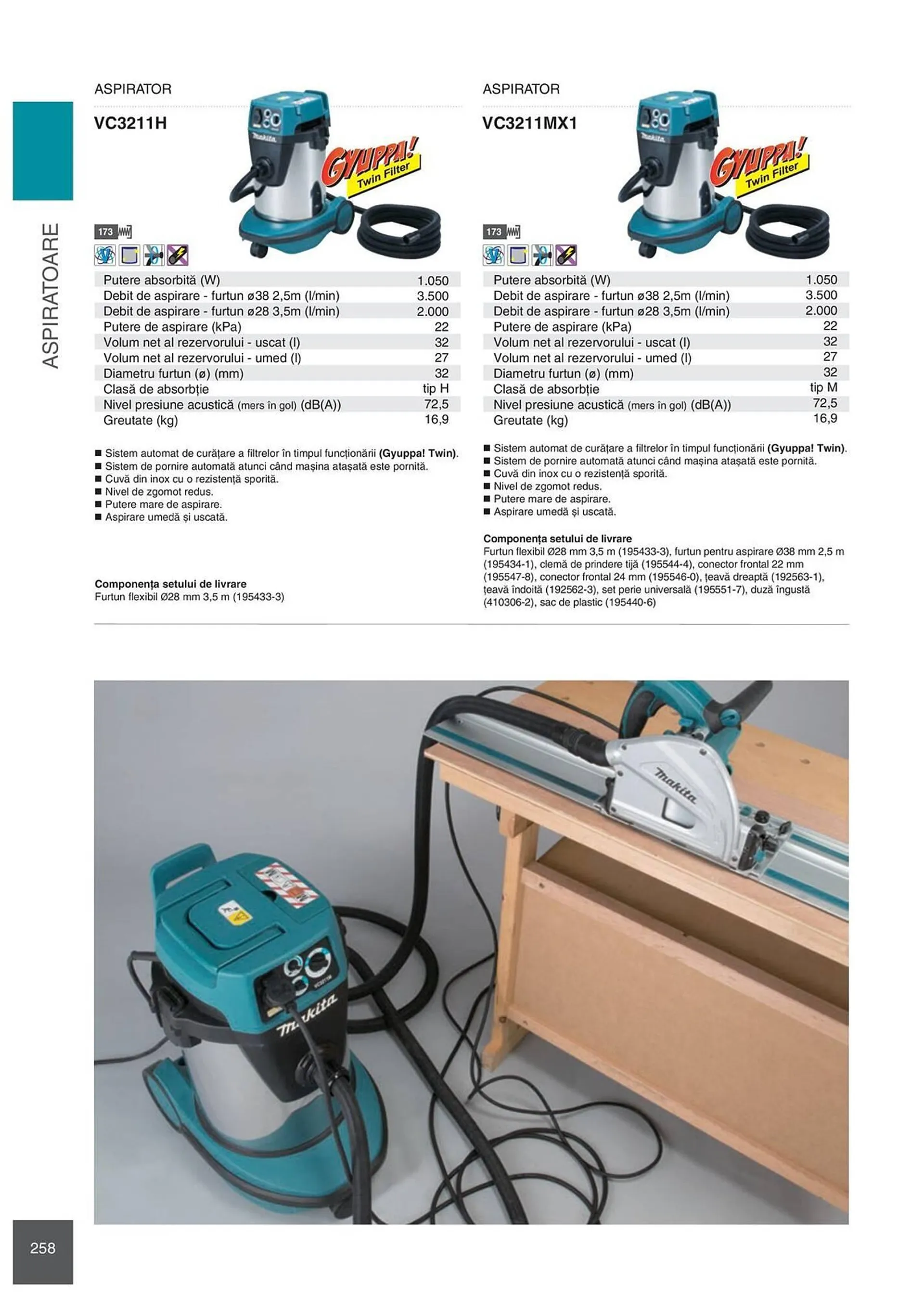 Catalog Сatalog Makita de la 6 februarie până la 31 decembrie 2024 - Revista Pagina 258