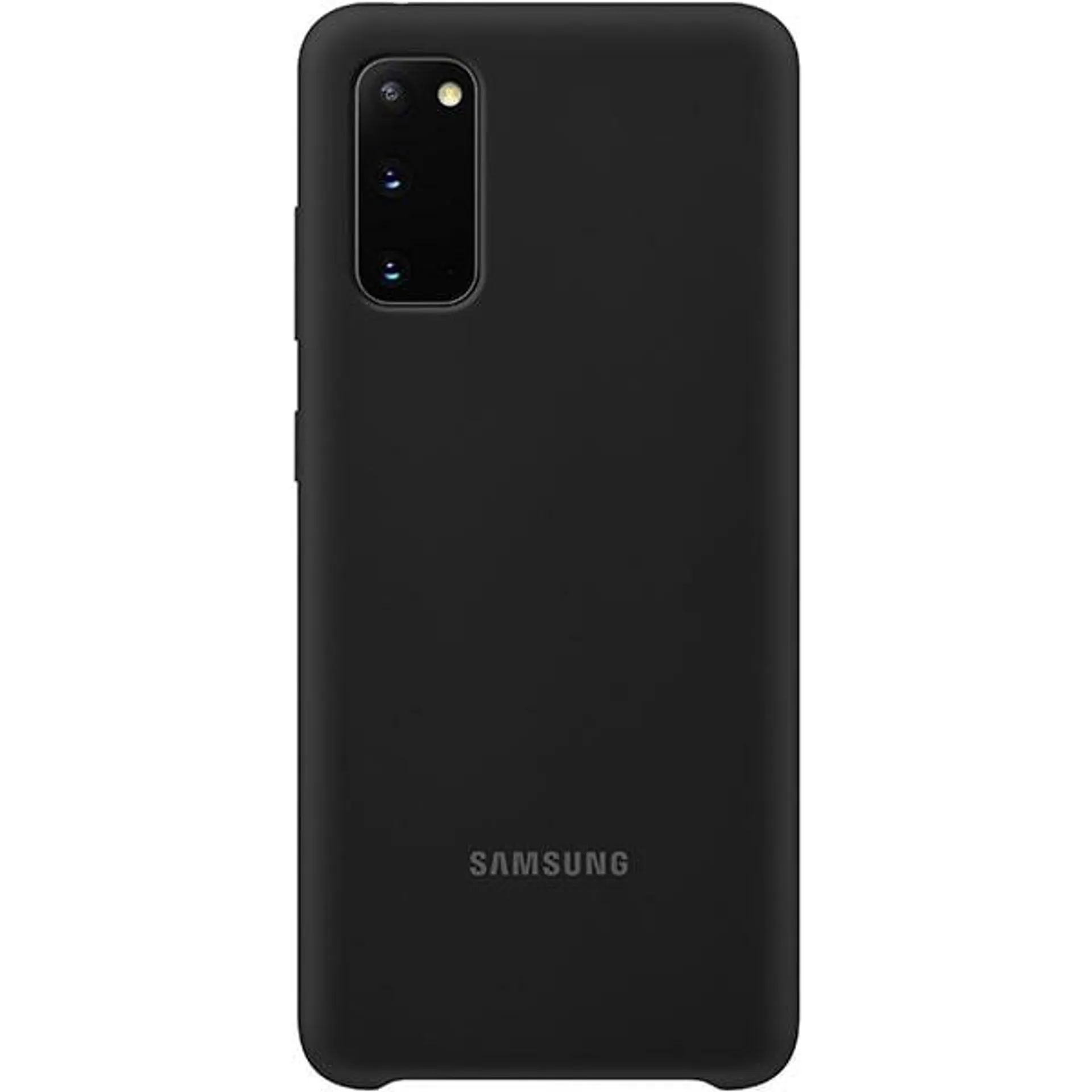 Husa telefon SAMSUNG pentru Galaxy S20, EF-PG980TBEGEU, silicon, negru