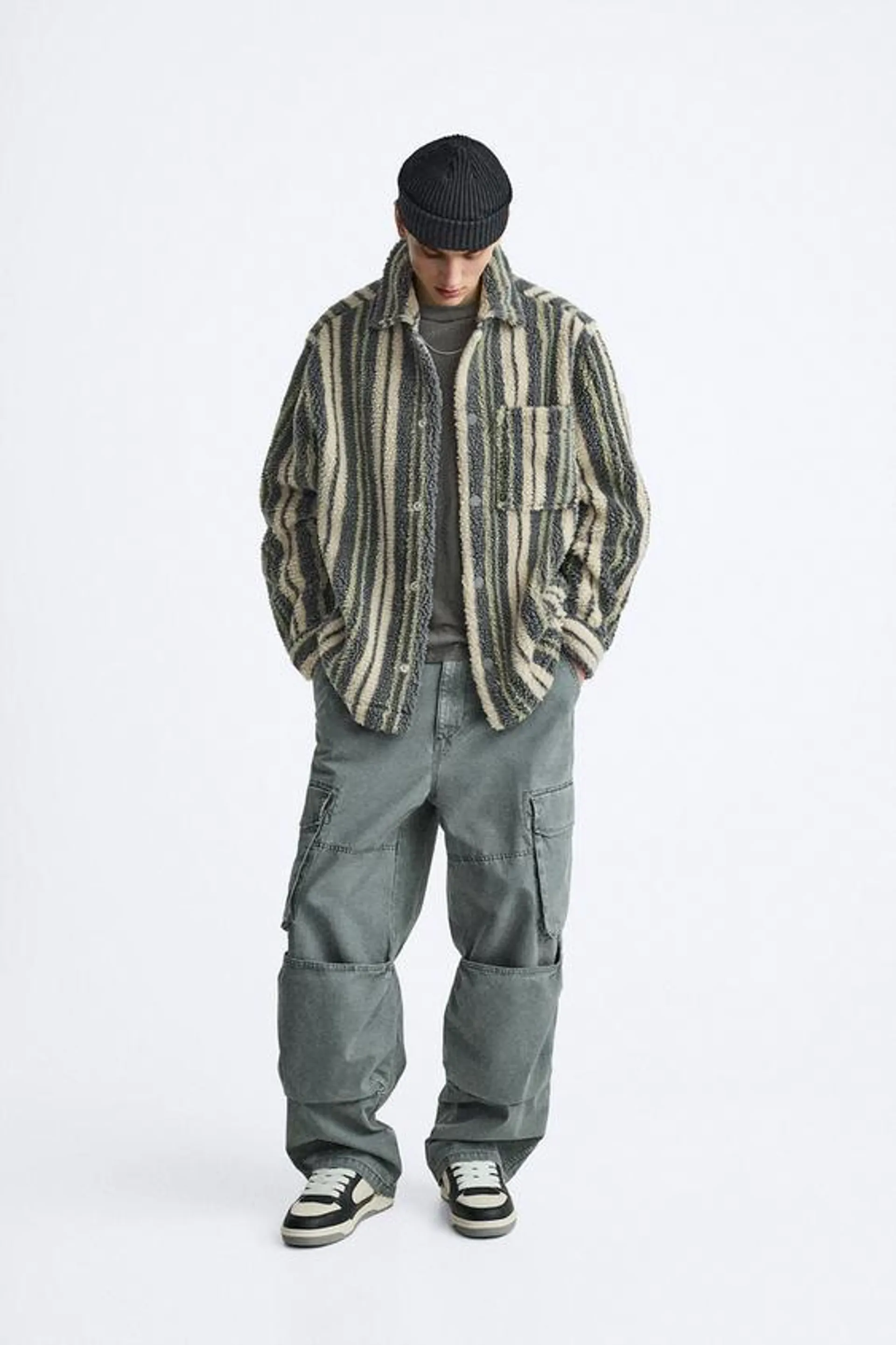 PANTALON STYLE MILITAIRE UTILITAIRE