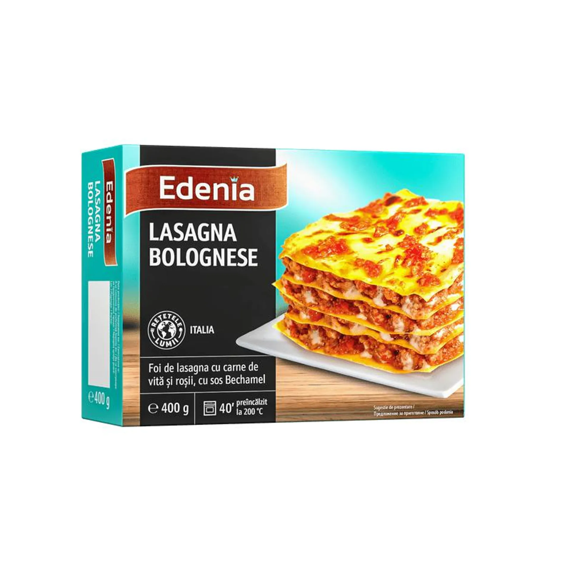Lasagna Bolognese Edenia 400 g