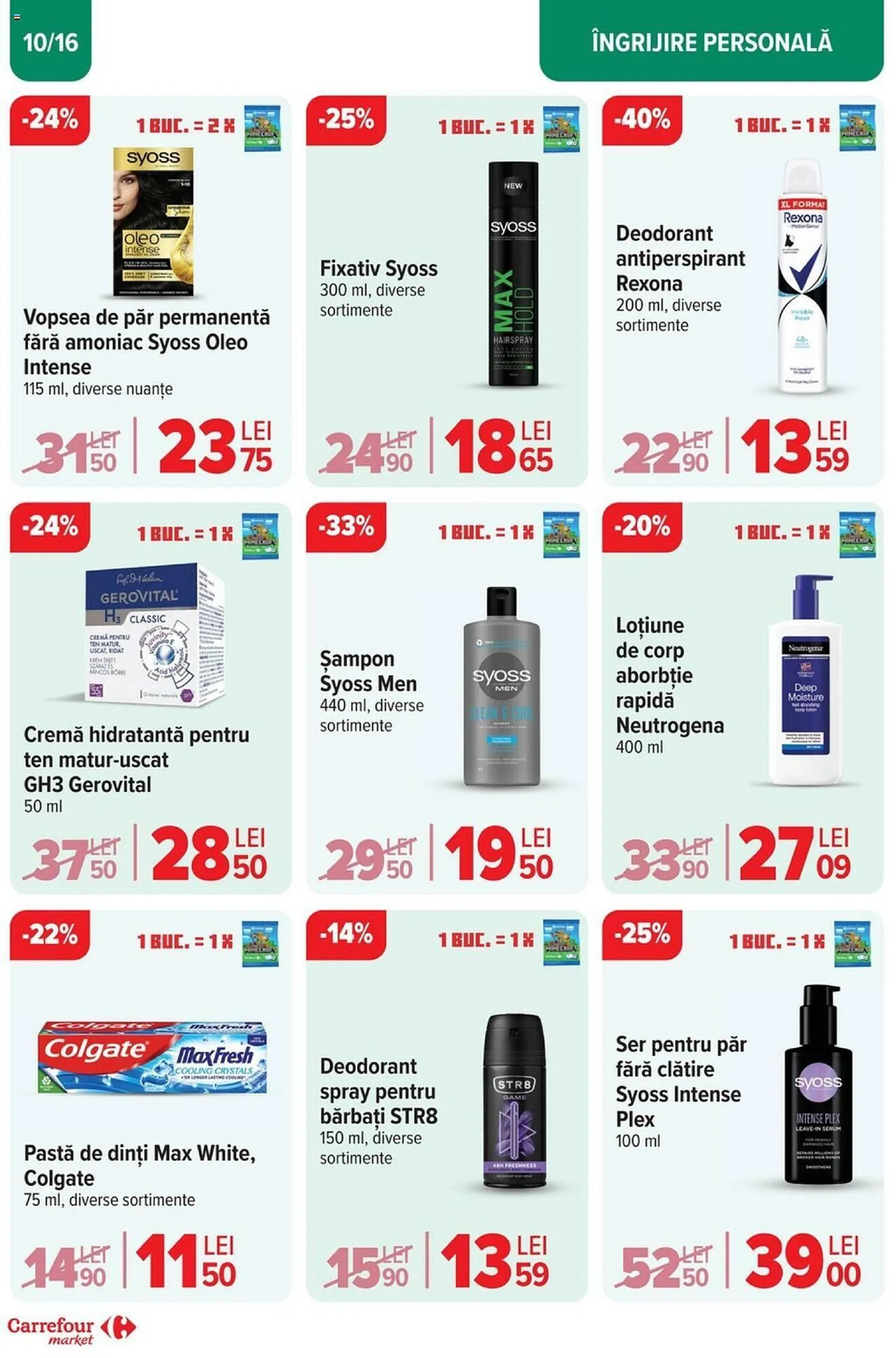 Catalog Catalog Carrefour Market de la 2 octombrie până la 15 octombrie 2024 - Revista Pagina 10