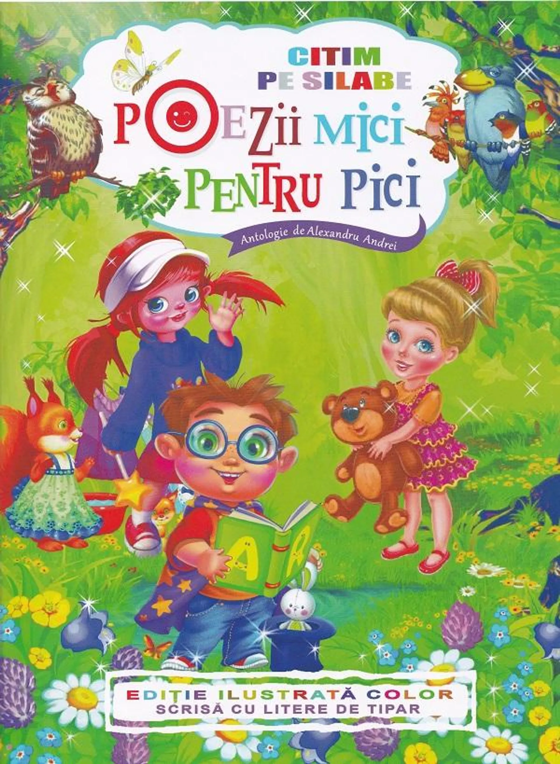 Citim pe silabe poezii mici pentru pici