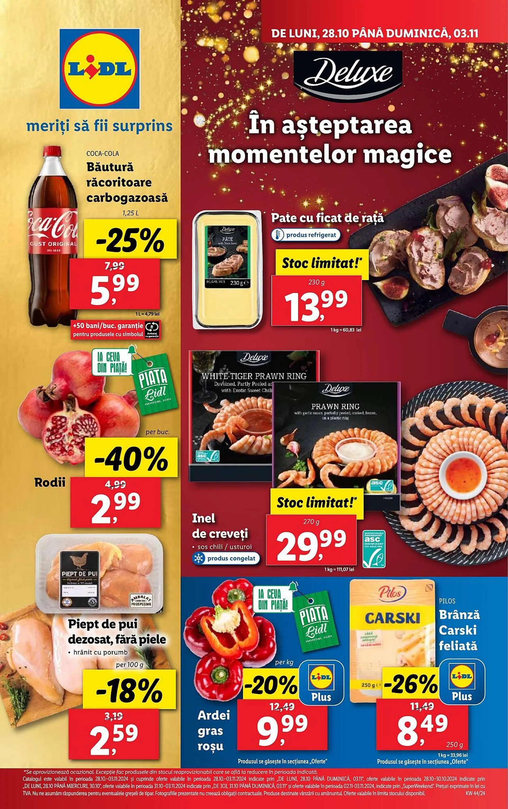 Catalog Catalog Lidl de la 28 octombrie până la 3 noiembrie 2024 - Revista Pagina 1