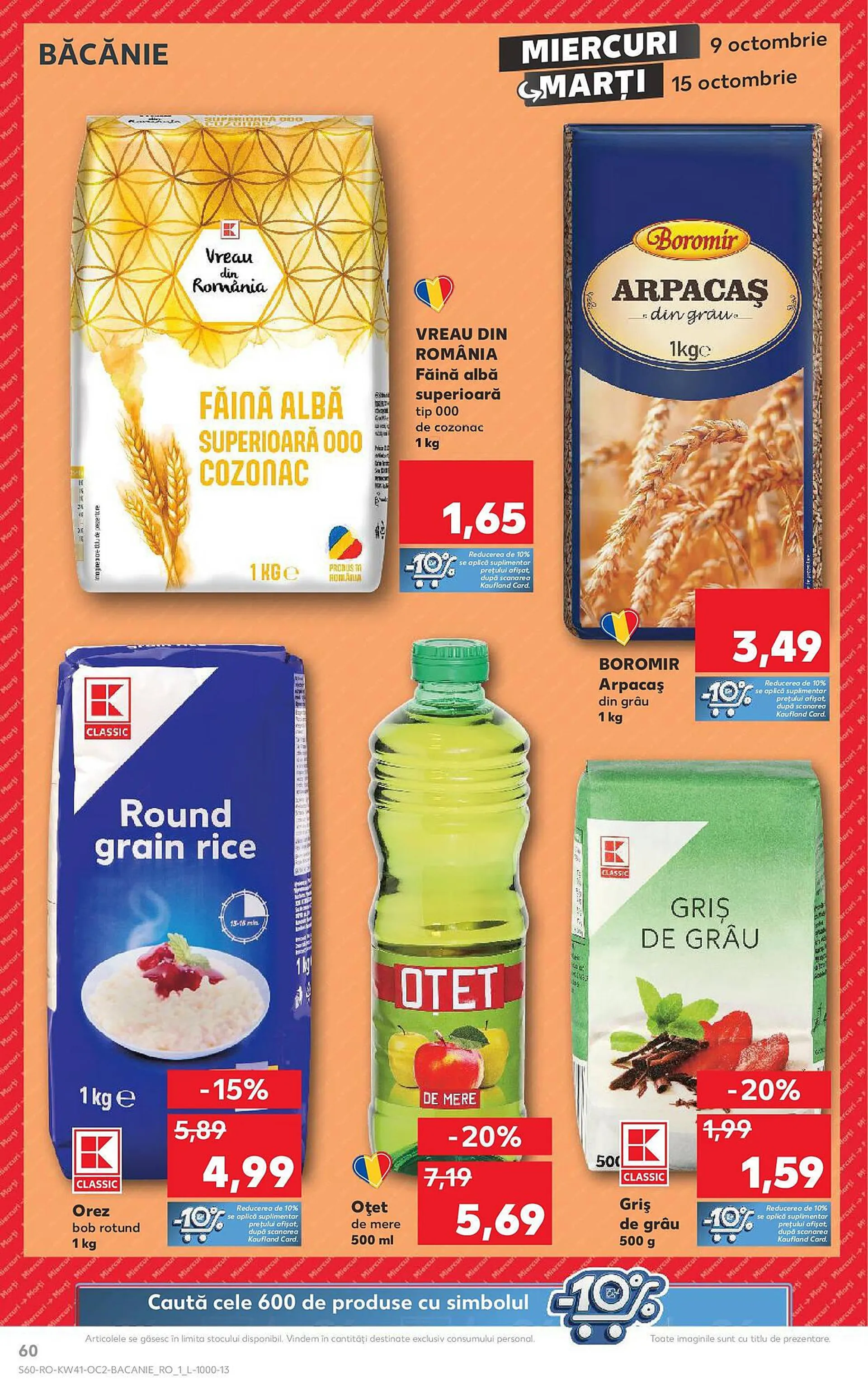 Catalog Catalog Kaufland de la 8 octombrie până la 13 octombrie 2024 - Revista Pagina 60