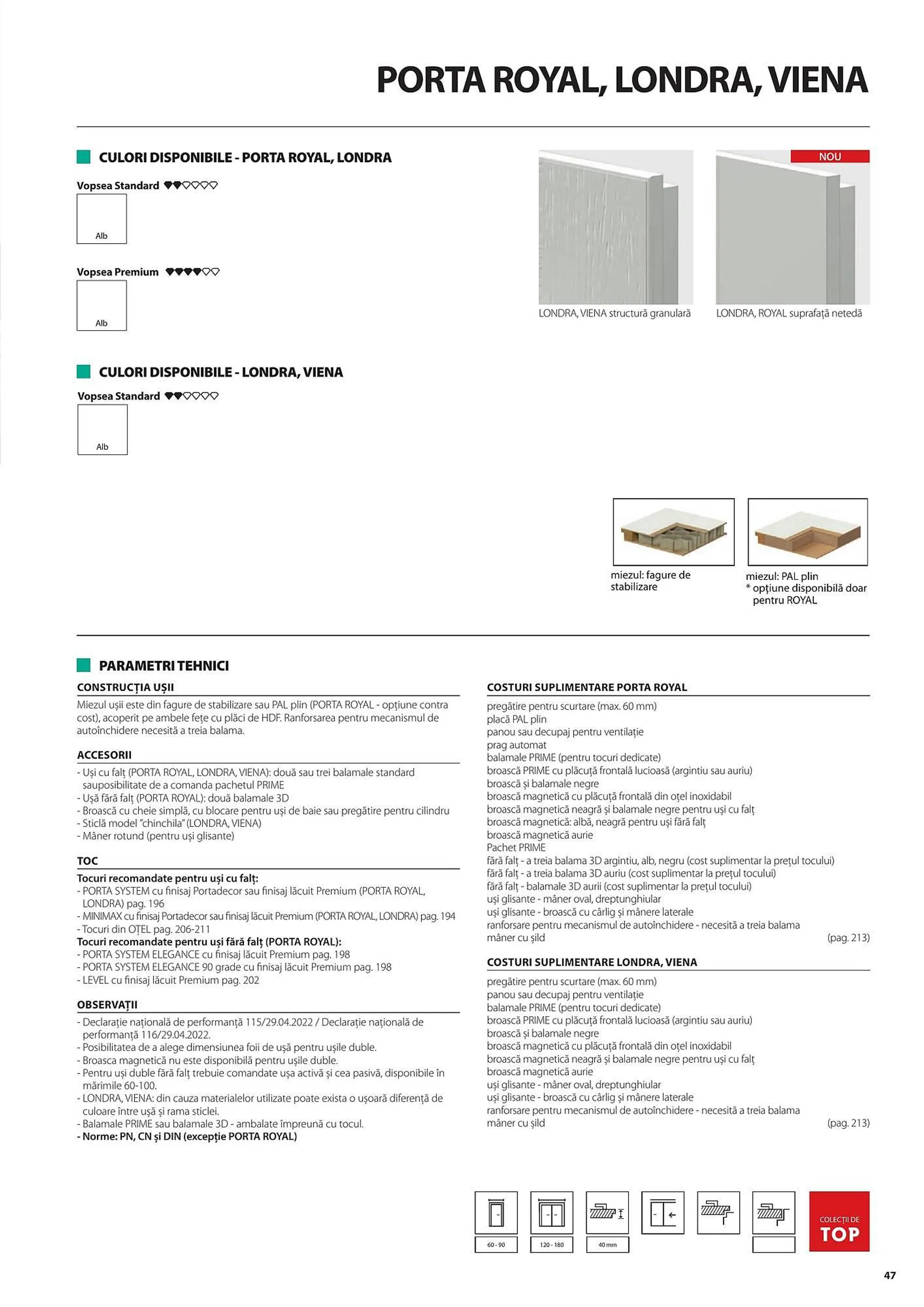 Catalog Сatalog Usi 365  de la 31 iulie până la 31 decembrie 2024 - Revista Pagina 47