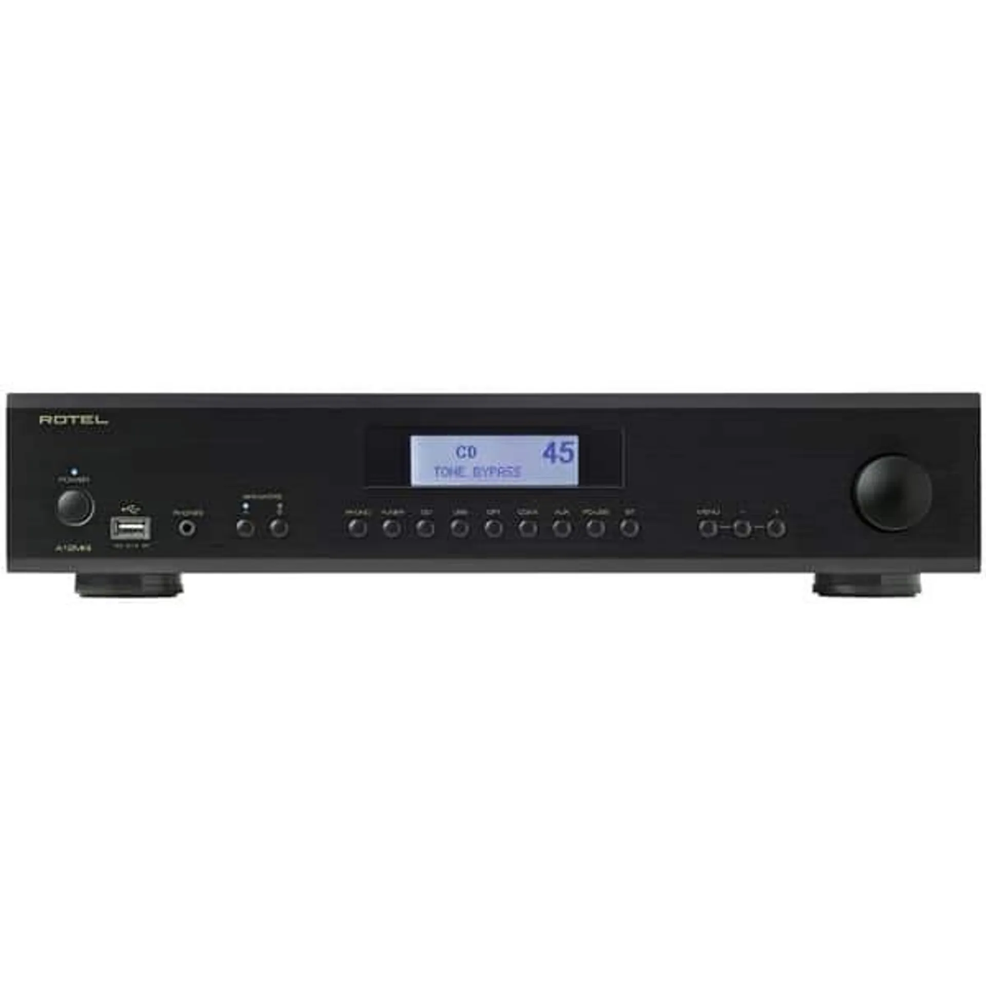 Amplificator stereo ROTEL A12 MKII, 120W, Bluetooth, negru