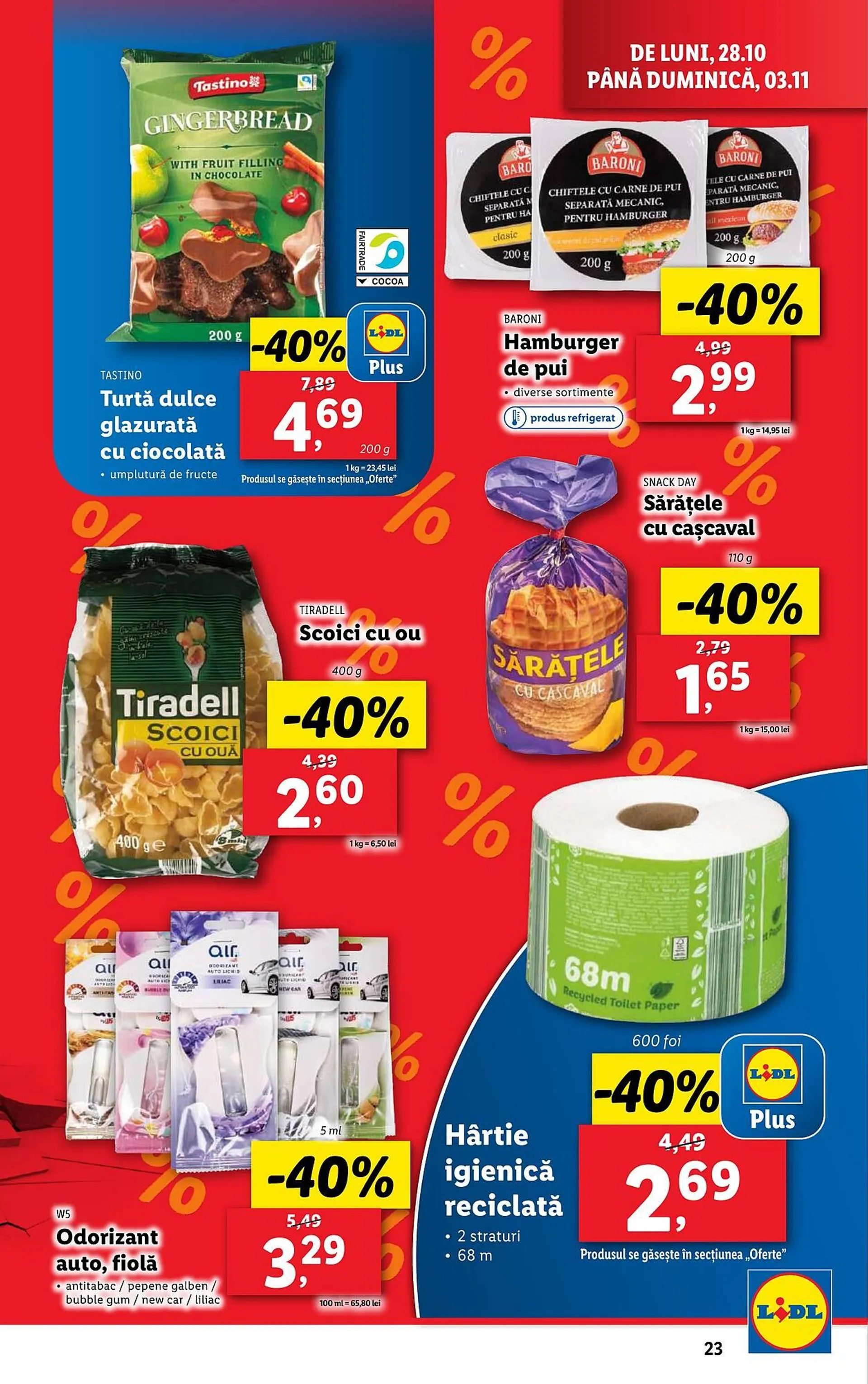 Catalog Catalog Lidl de la 28 octombrie până la 3 noiembrie 2024 - Revista Pagina 23