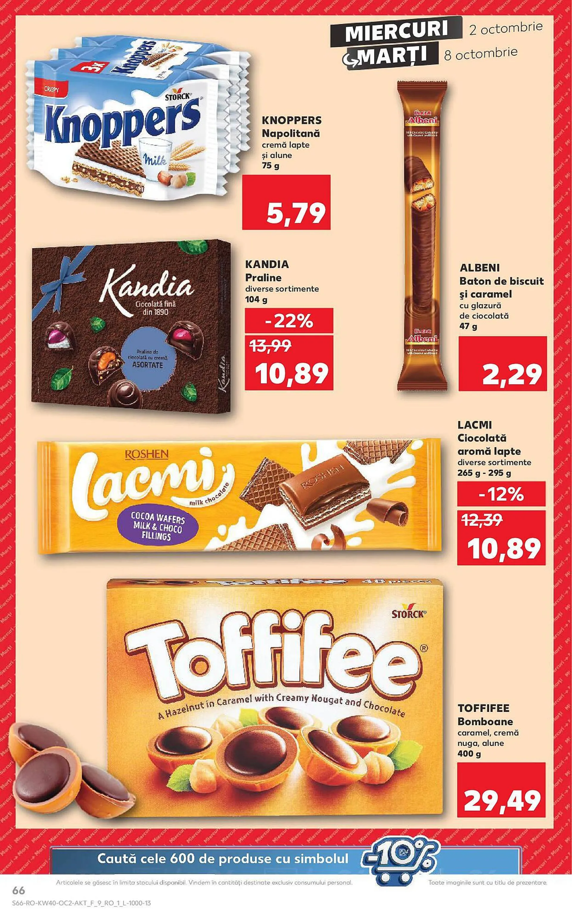 Catalog Catalog Kaufland de la 2 octombrie până la 8 octombrie 2024 - Revista Pagina 66