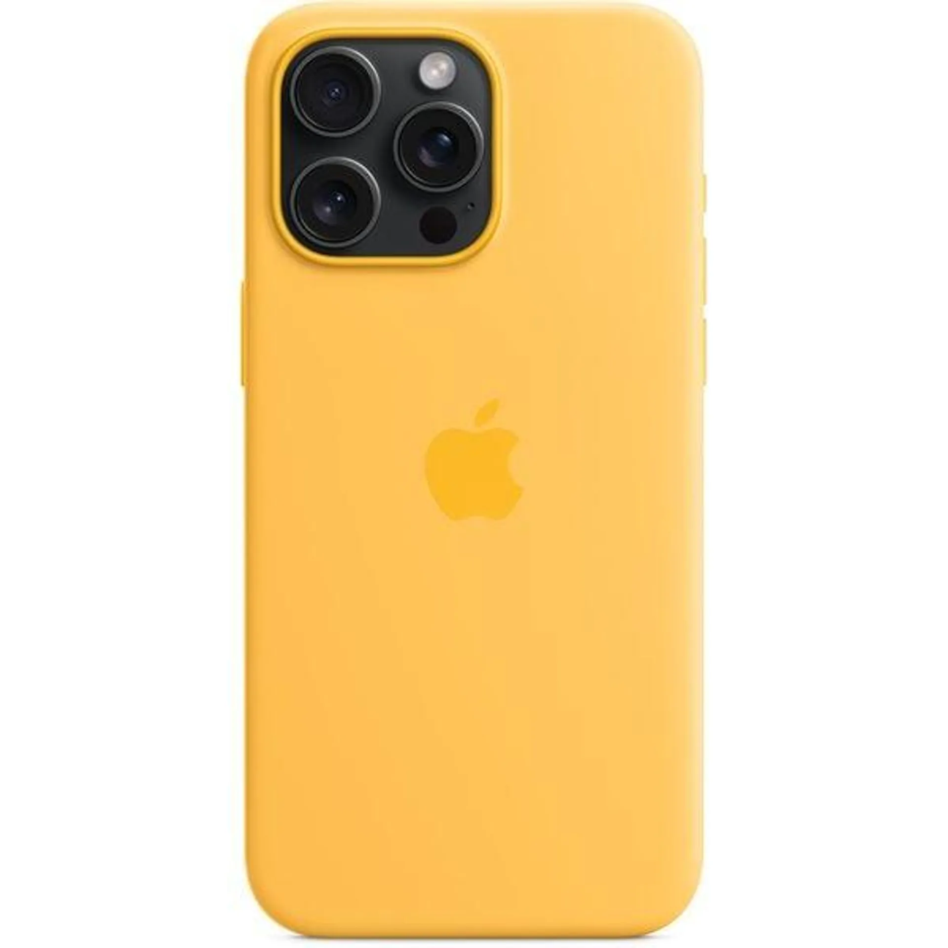 Husa telefon APPLE iPhone 15 Pro Max Silicone Case cu MagSafe - Sunshine, MWNP3ZM/A