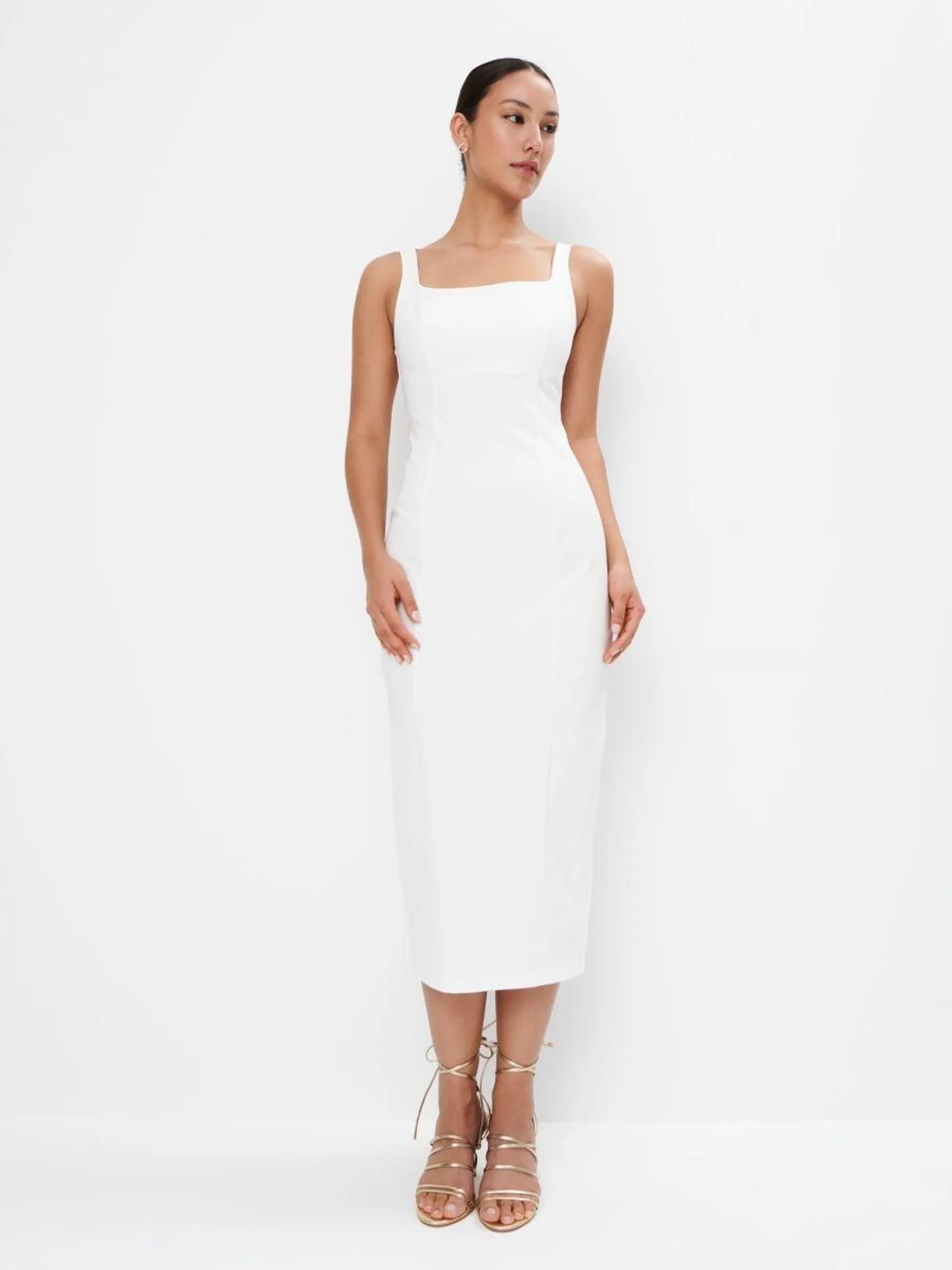 Rochie midi tip creion