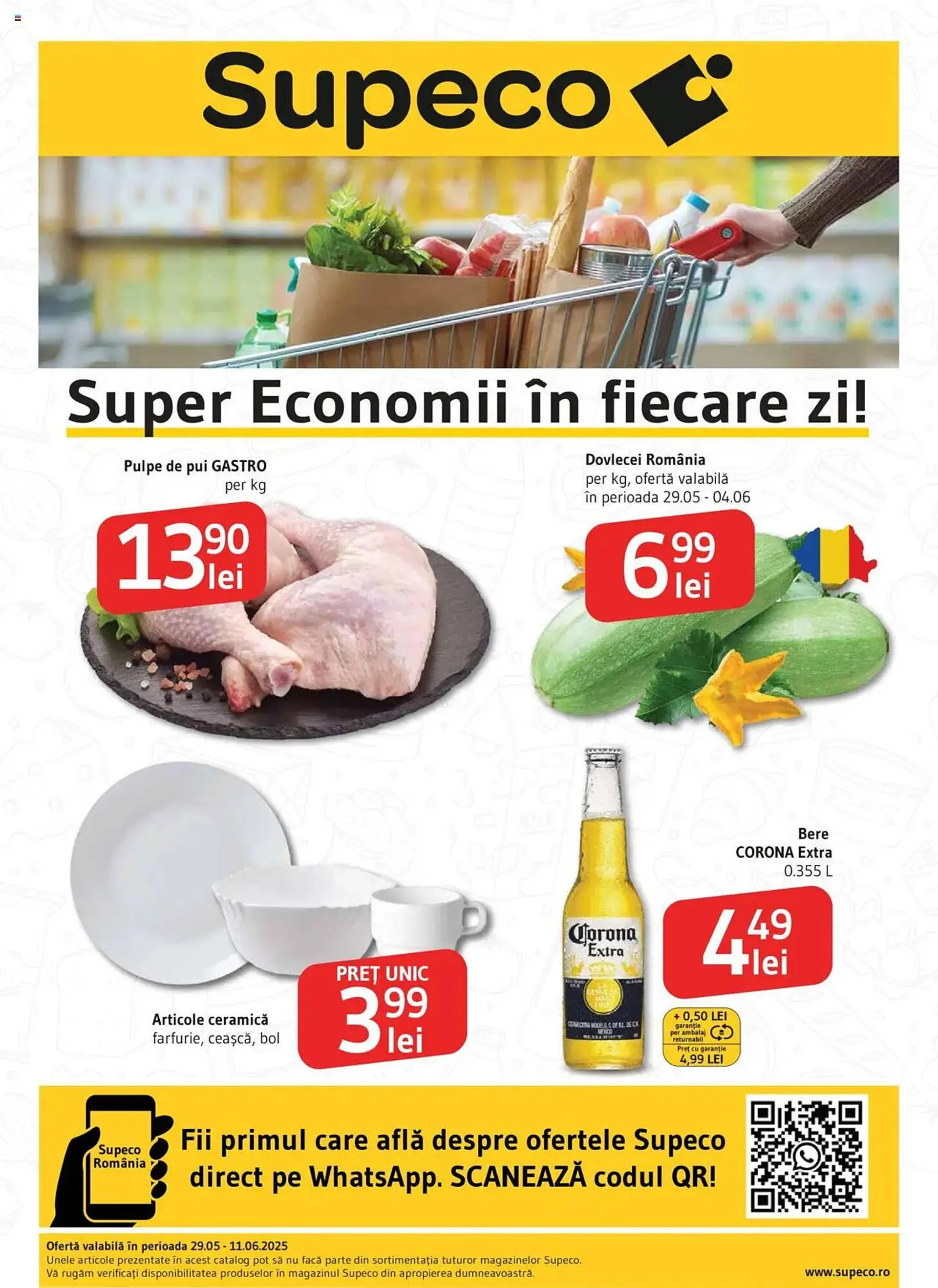 Catalog Catalog Supeco de la 28 mai până la 11 iunie 2025 - Revista Pagina 1