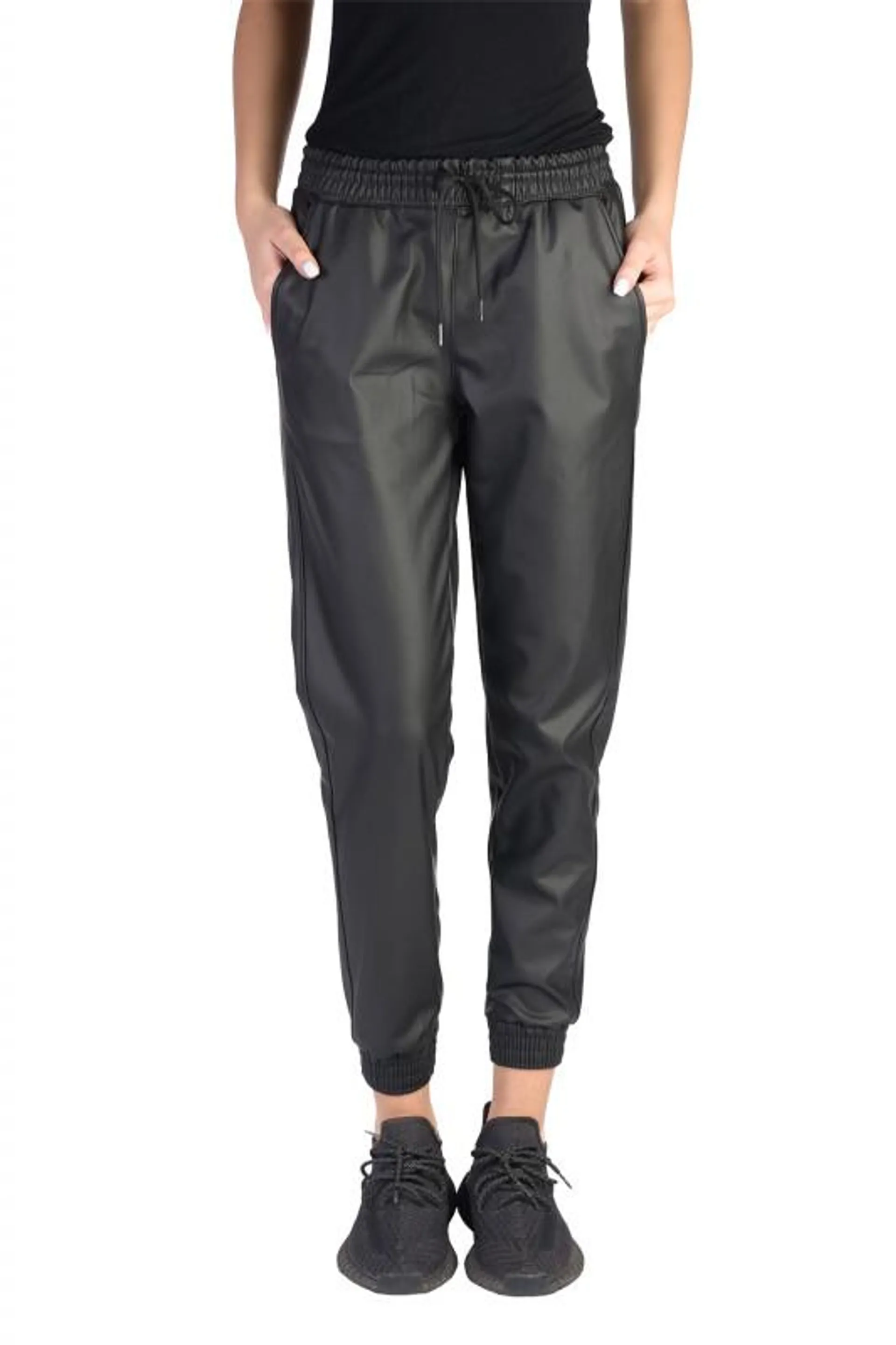 Pantaloni dama negri tip jogger 200-80 NG