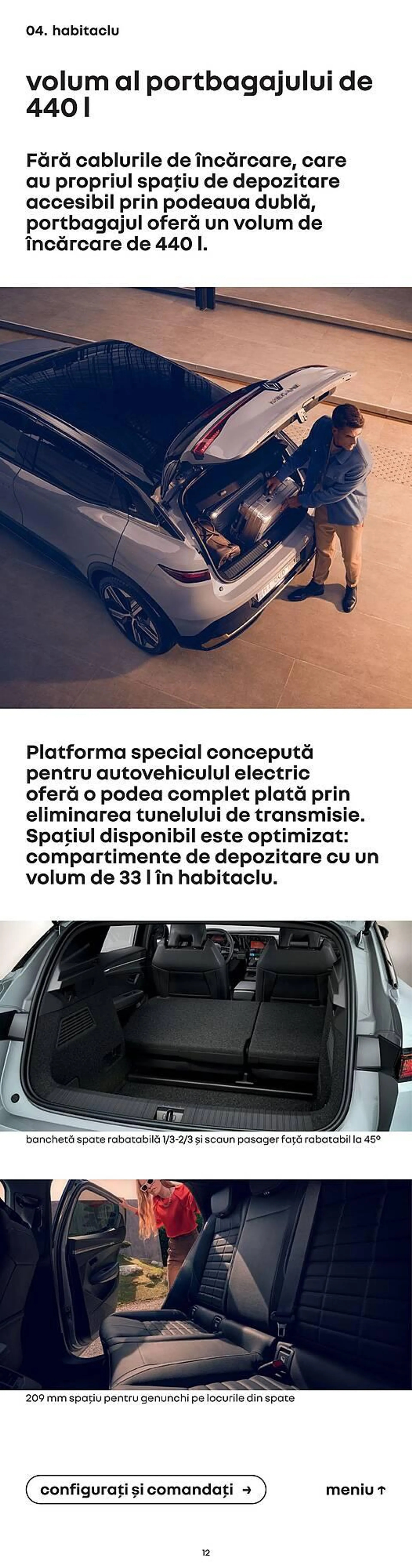 Catalog Catalog Renault Megane e-tech de la 30 iulie până la 31 ianuarie 2025 - Revista Pagina 12