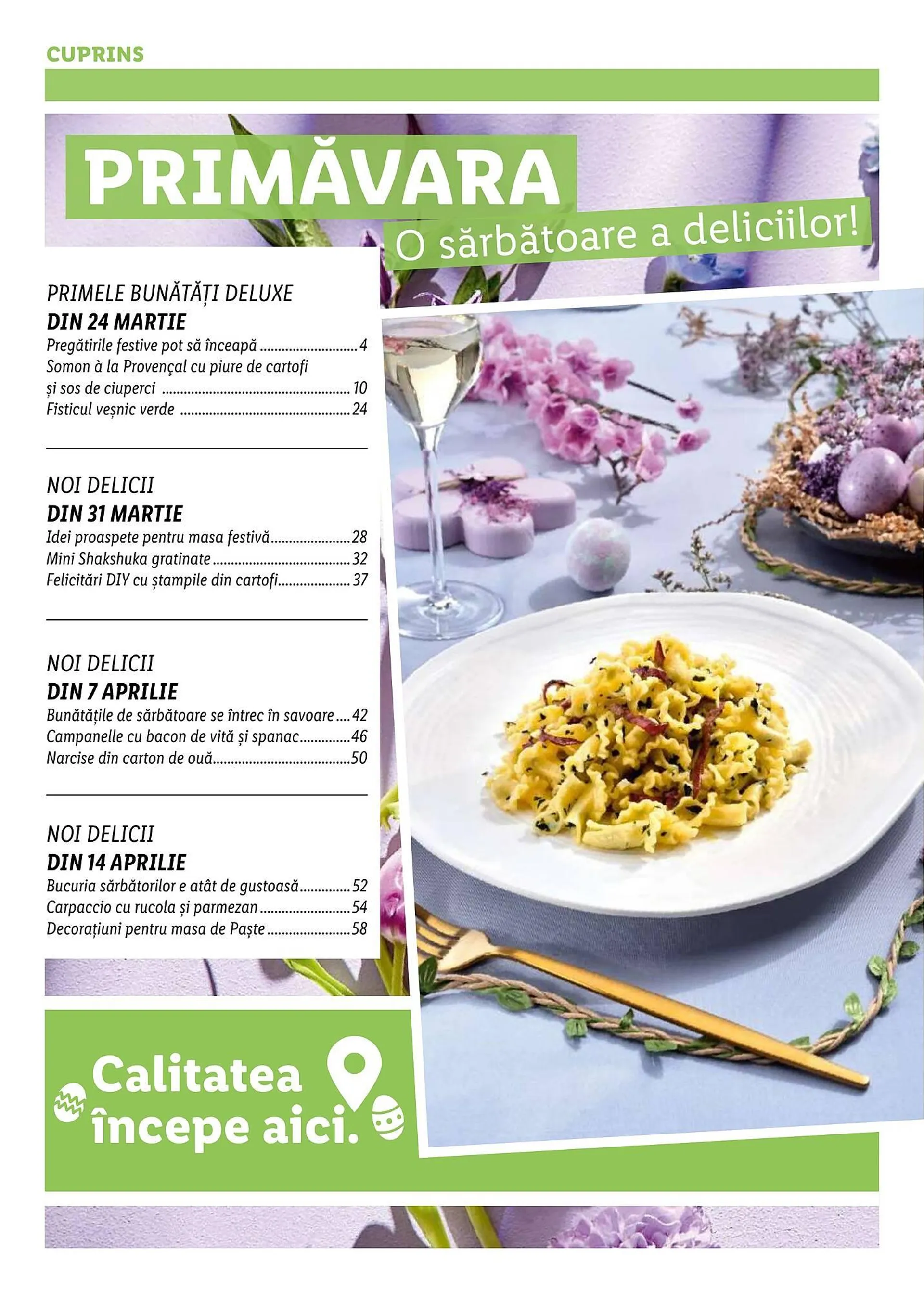 Catalog Catalog Lidl de la 24 martie până la 20 aprilie 2025 - Revista Pagina 3