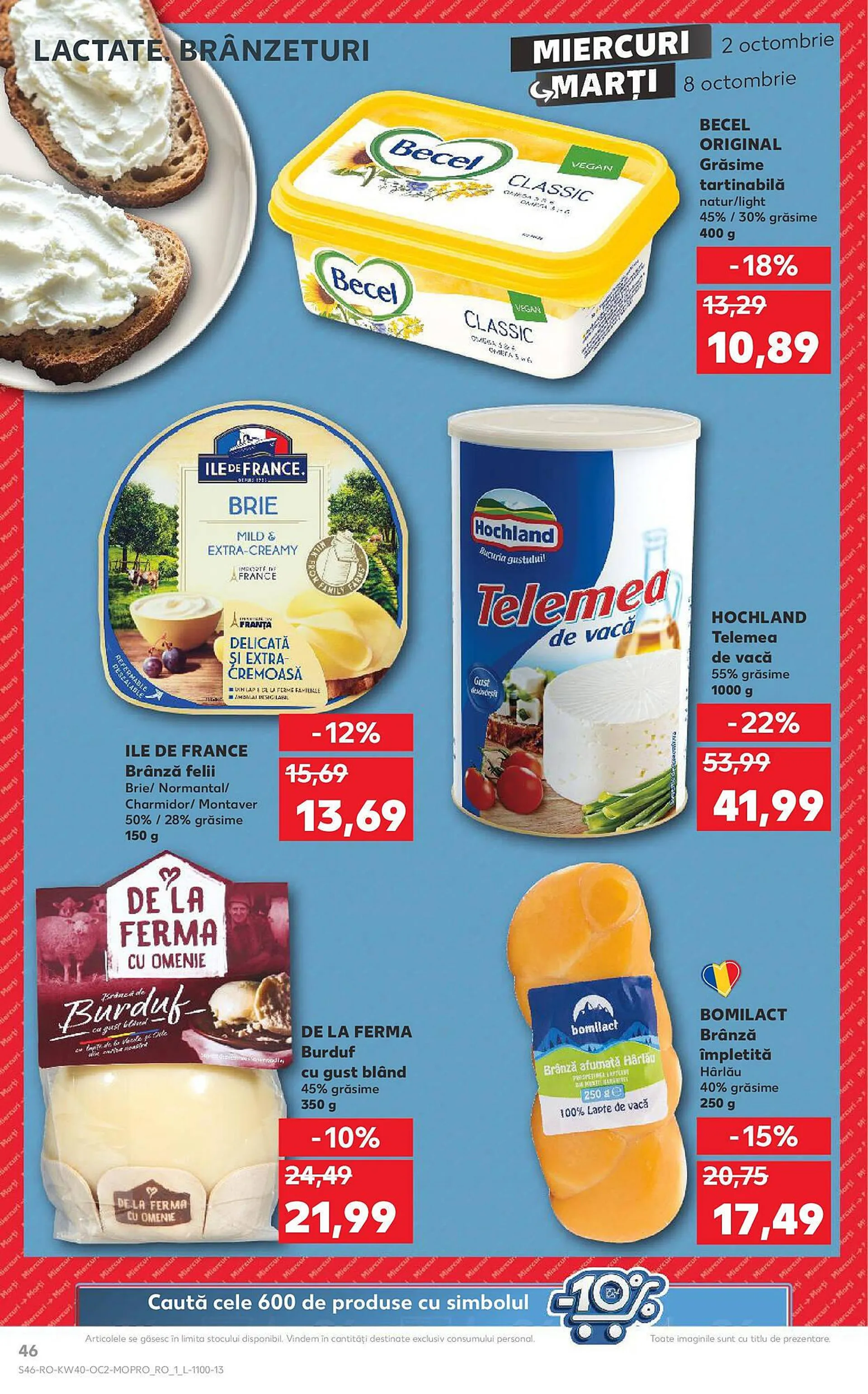 Catalog Catalog Kaufland de la 2 octombrie până la 8 octombrie 2024 - Revista Pagina 46