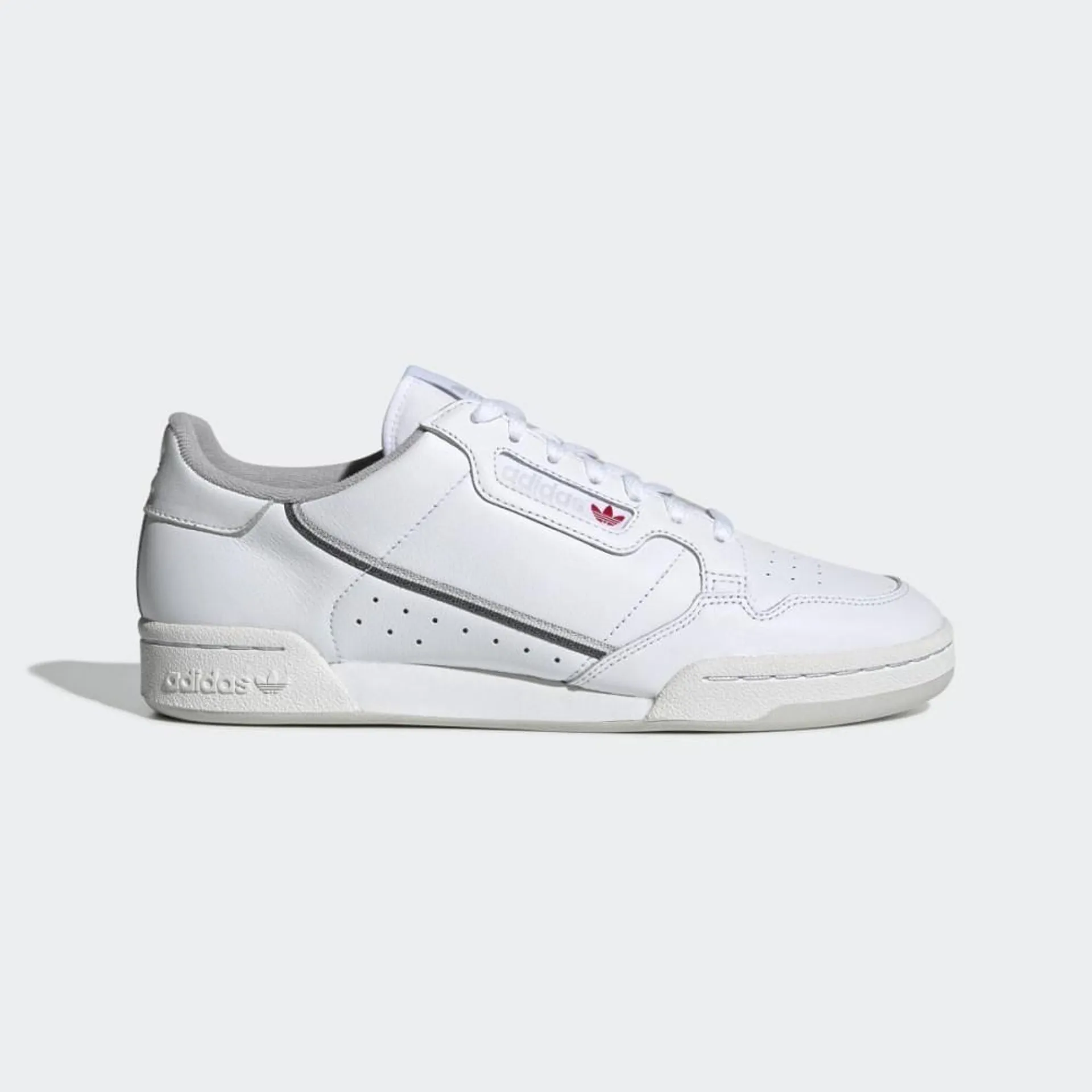 Adidasi Originals Barbati Adidas Continental 80 Albi/Gri/Gri