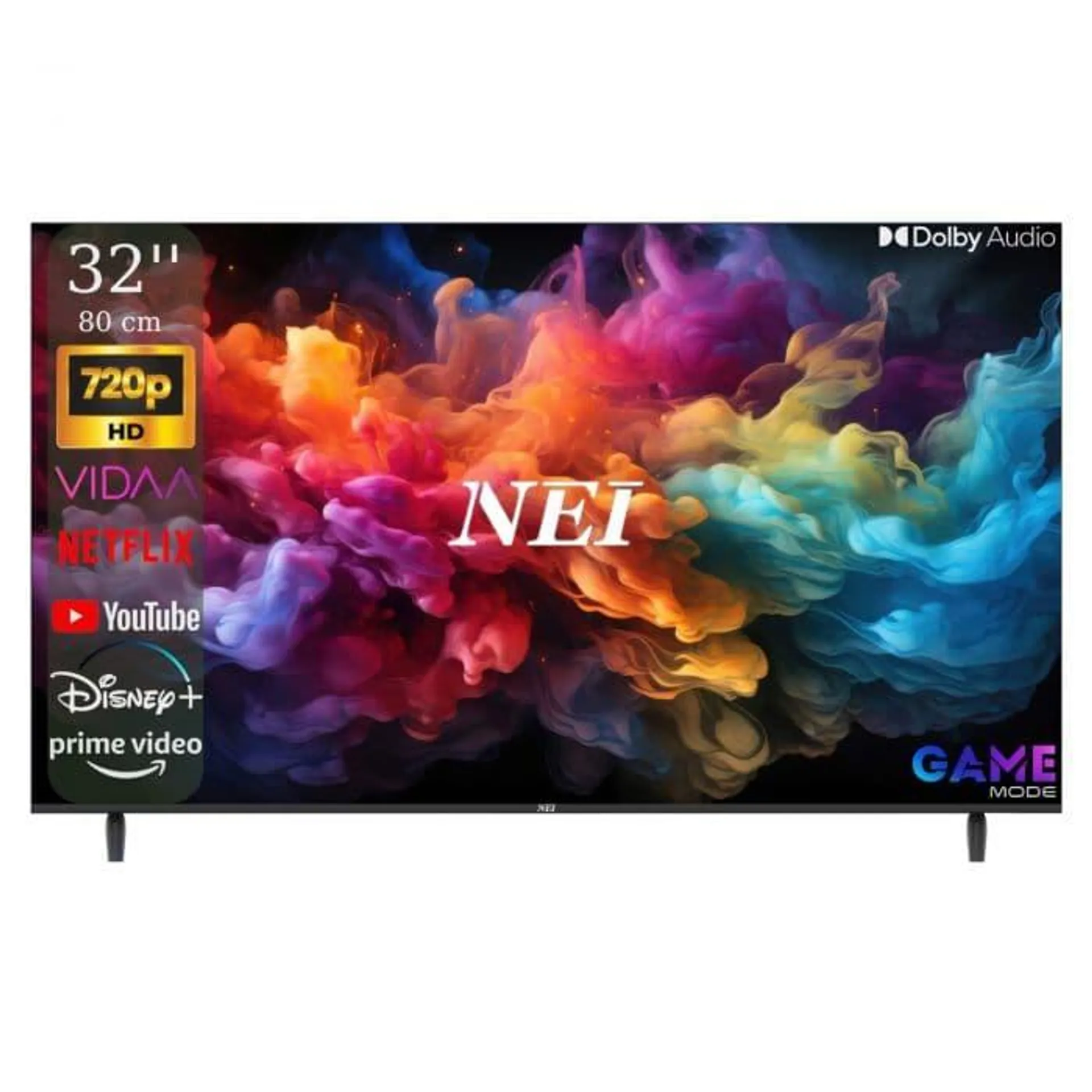 Televizor Smart NEI 32NE4901, 80cm, HD, Clasa F