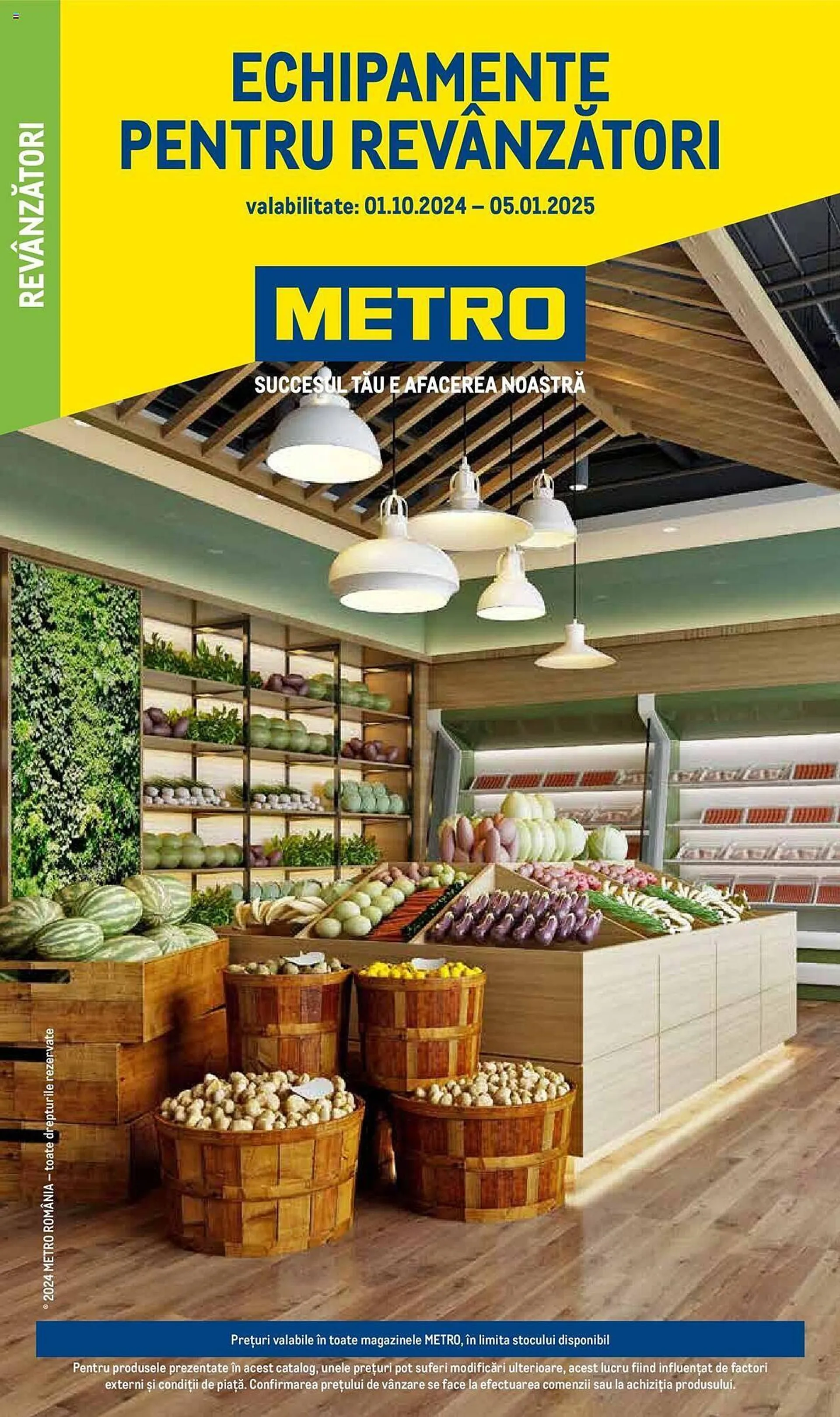 Catalog Catalog Metro de la 1 octombrie până la 5 ianuarie 2025 - Revista Pagina 1