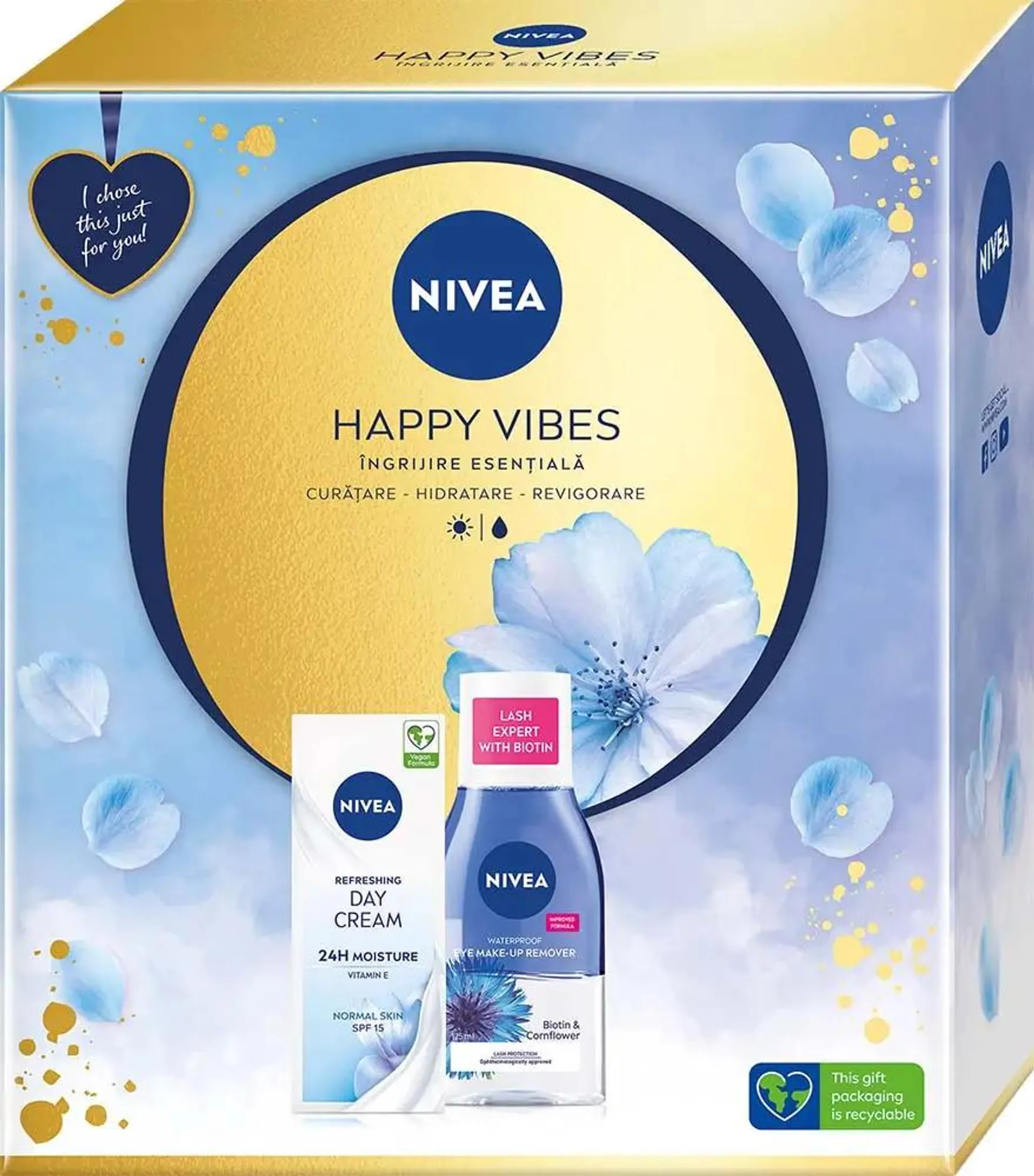 Set Nivea Happy Vibes, 175ml