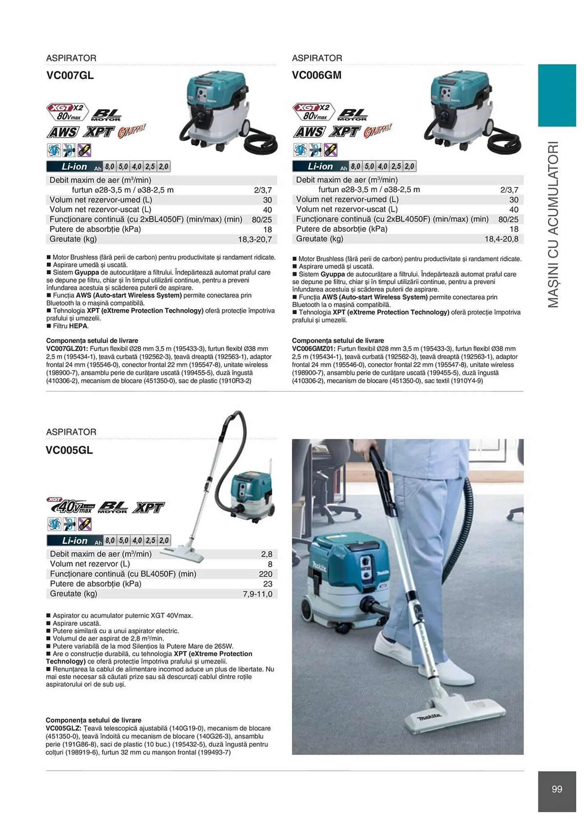 Catalog Сatalog Makita de la 6 februarie până la 31 decembrie 2024 - Revista Pagina 99