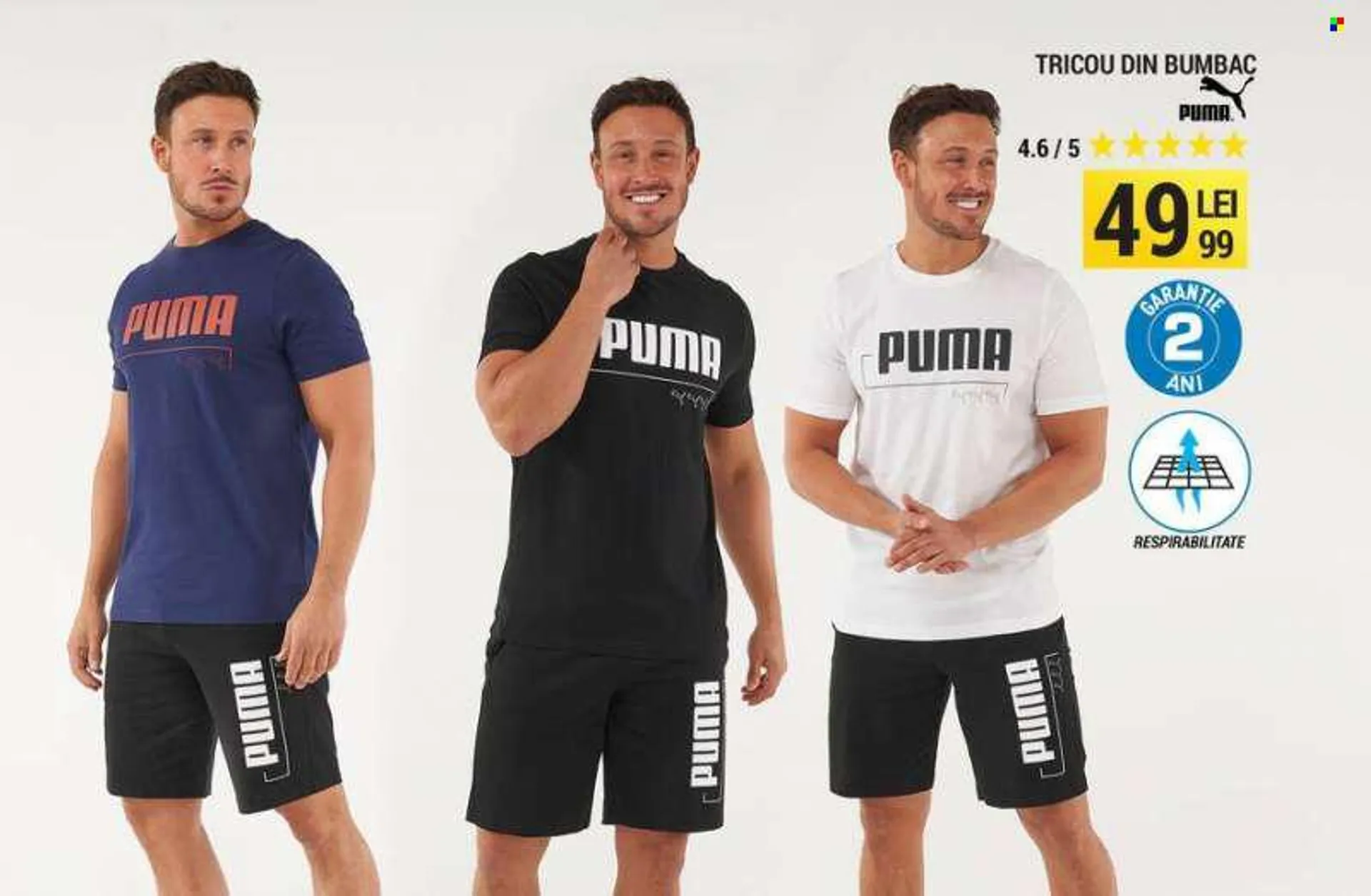 Cataloage Decathlon - Produse în vânzare - Puma, tricou. Pagina 3.