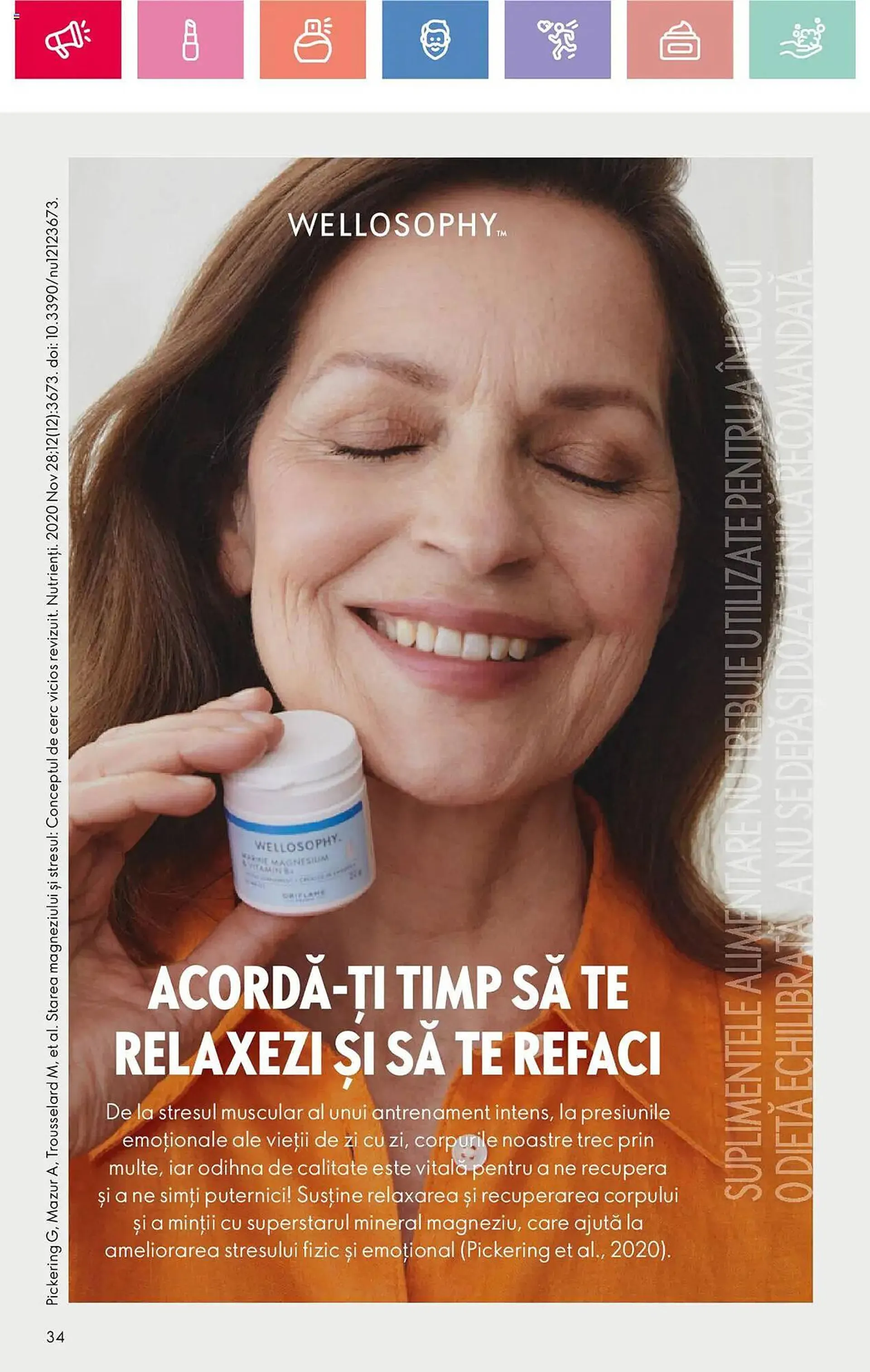 Catalog Catalog Oriflame de la 29 decembrie până la 18 ianuarie 2025 - Revista Pagina 34