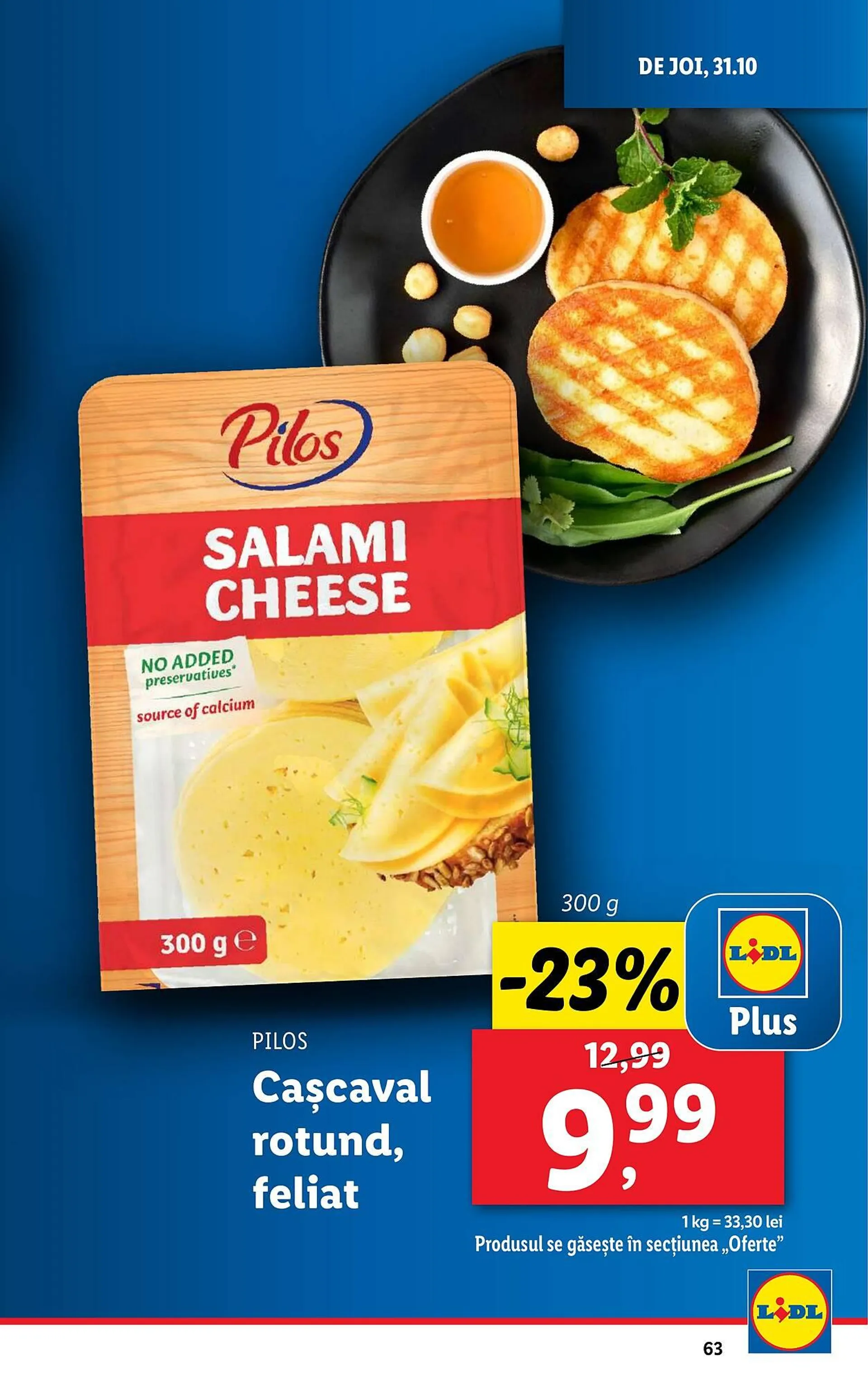 Catalog Catalog Lidl de la 28 octombrie până la 3 noiembrie 2024 - Revista Pagina 63