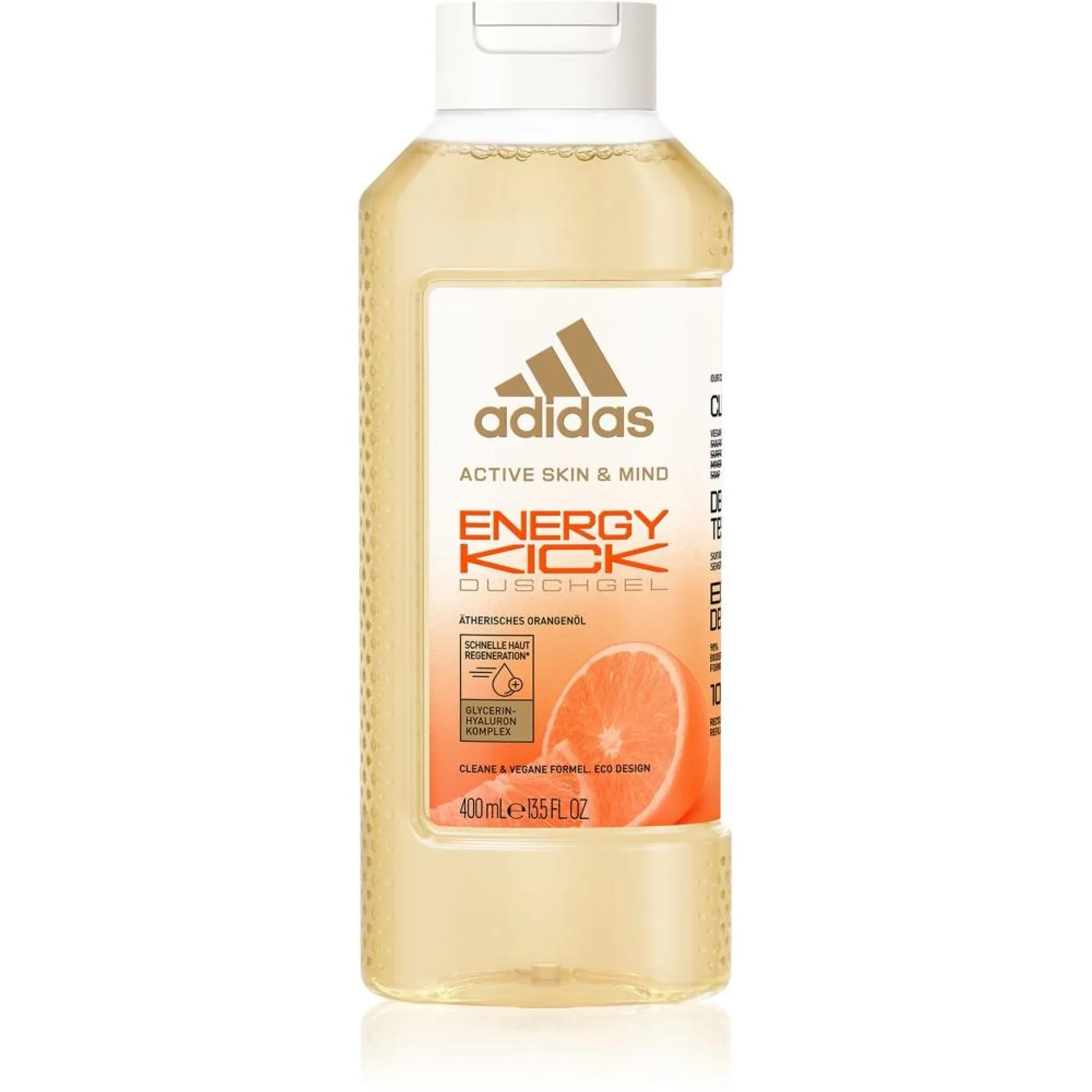 Gel de dus Adidas Women Energy Kick, 400 ml