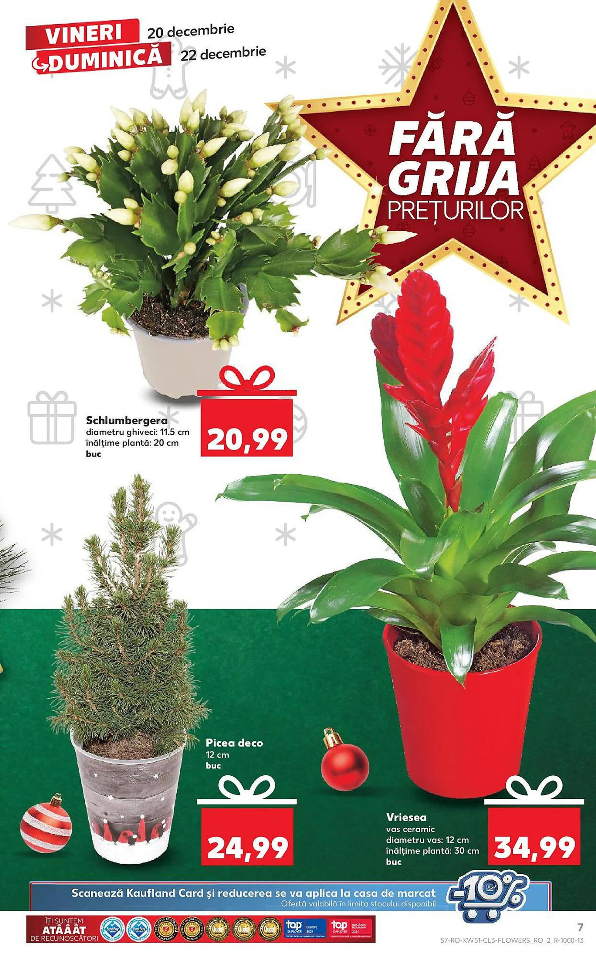 Catalog Catalog Kaufland de la 20 decembrie până la 22 decembrie 2024 - Revista Pagina 7