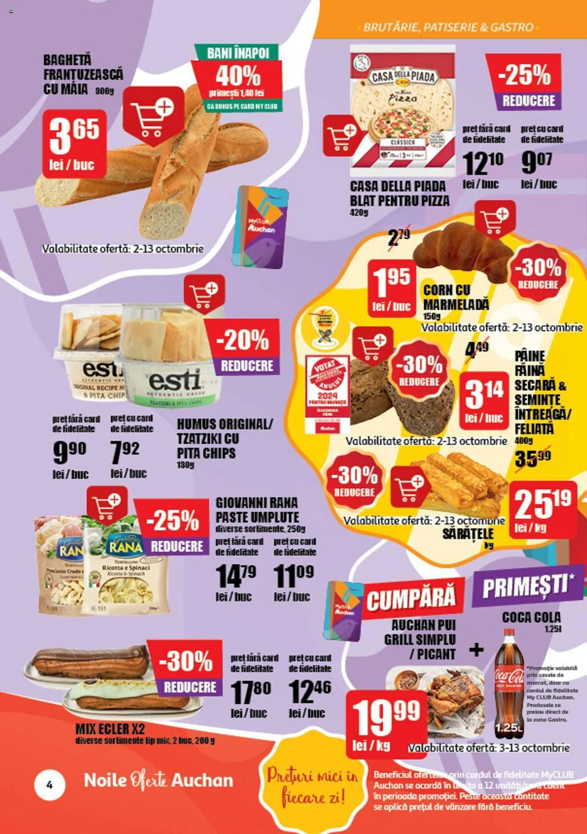 Catalog Catalog Auchan de la 2 octombrie până la 22 octombrie 2024 - Revista Pagina 4